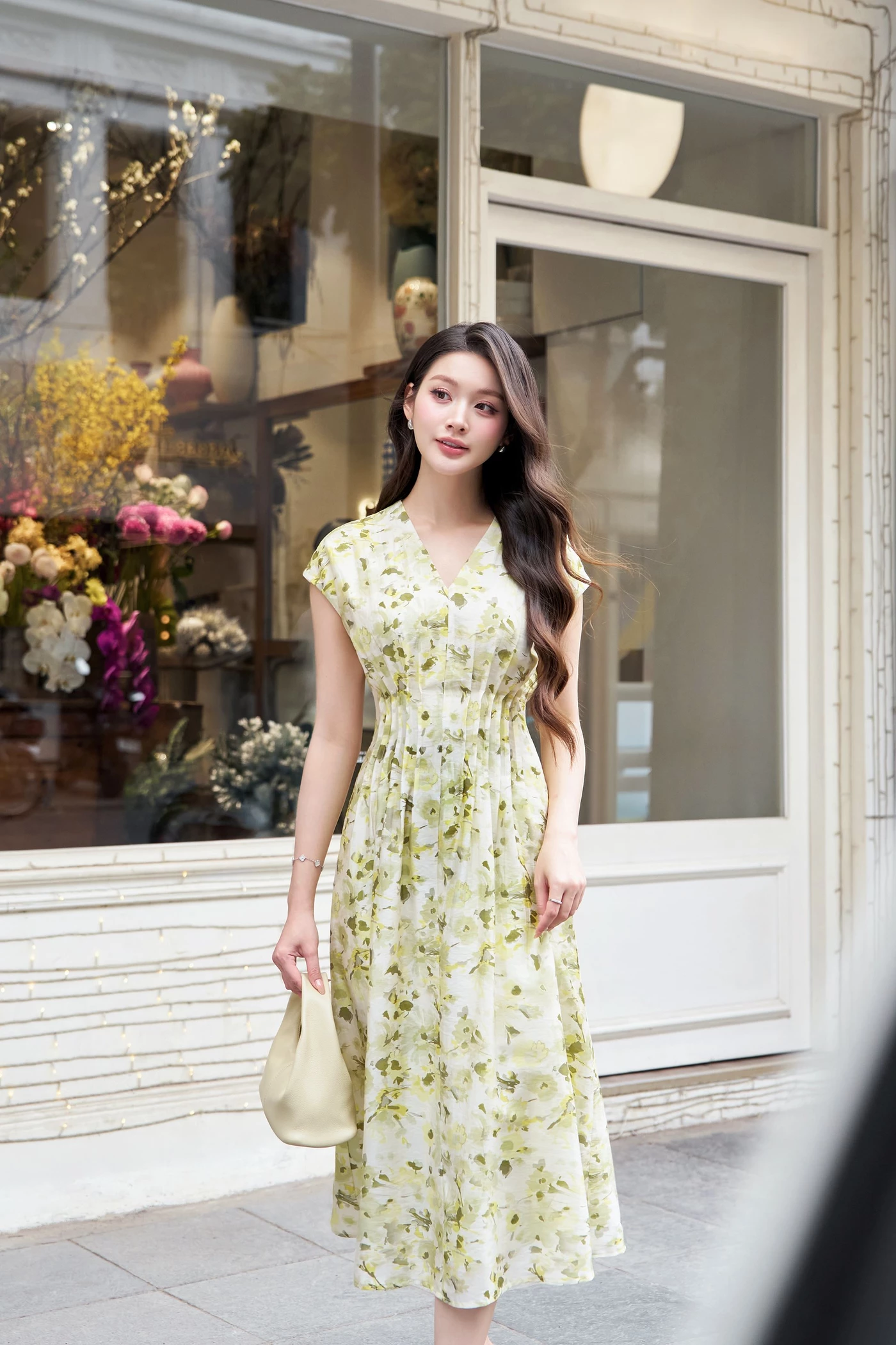 Đầm họa tiết Springlight Floral