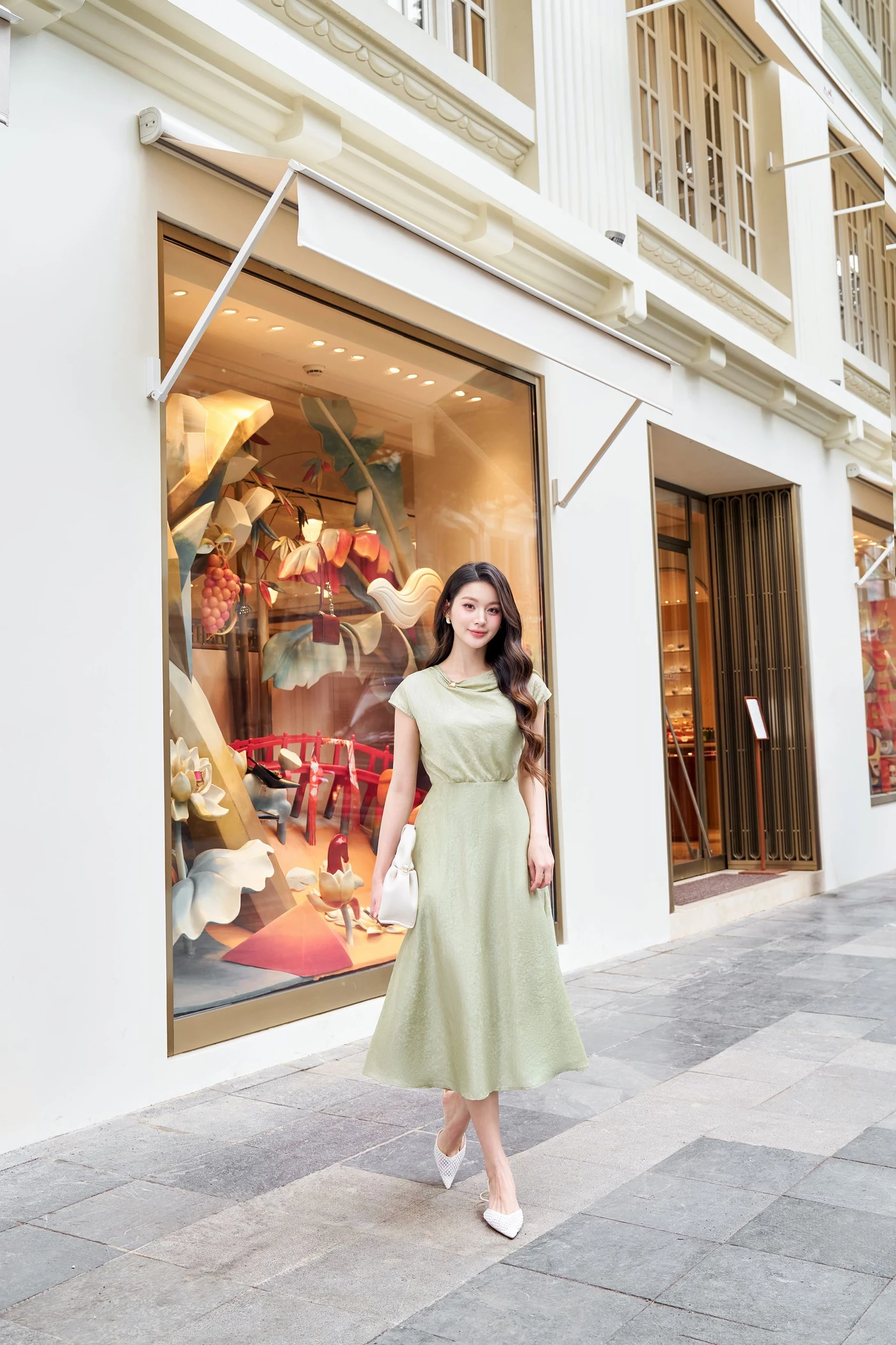 Đầm Tencel Spring Haze