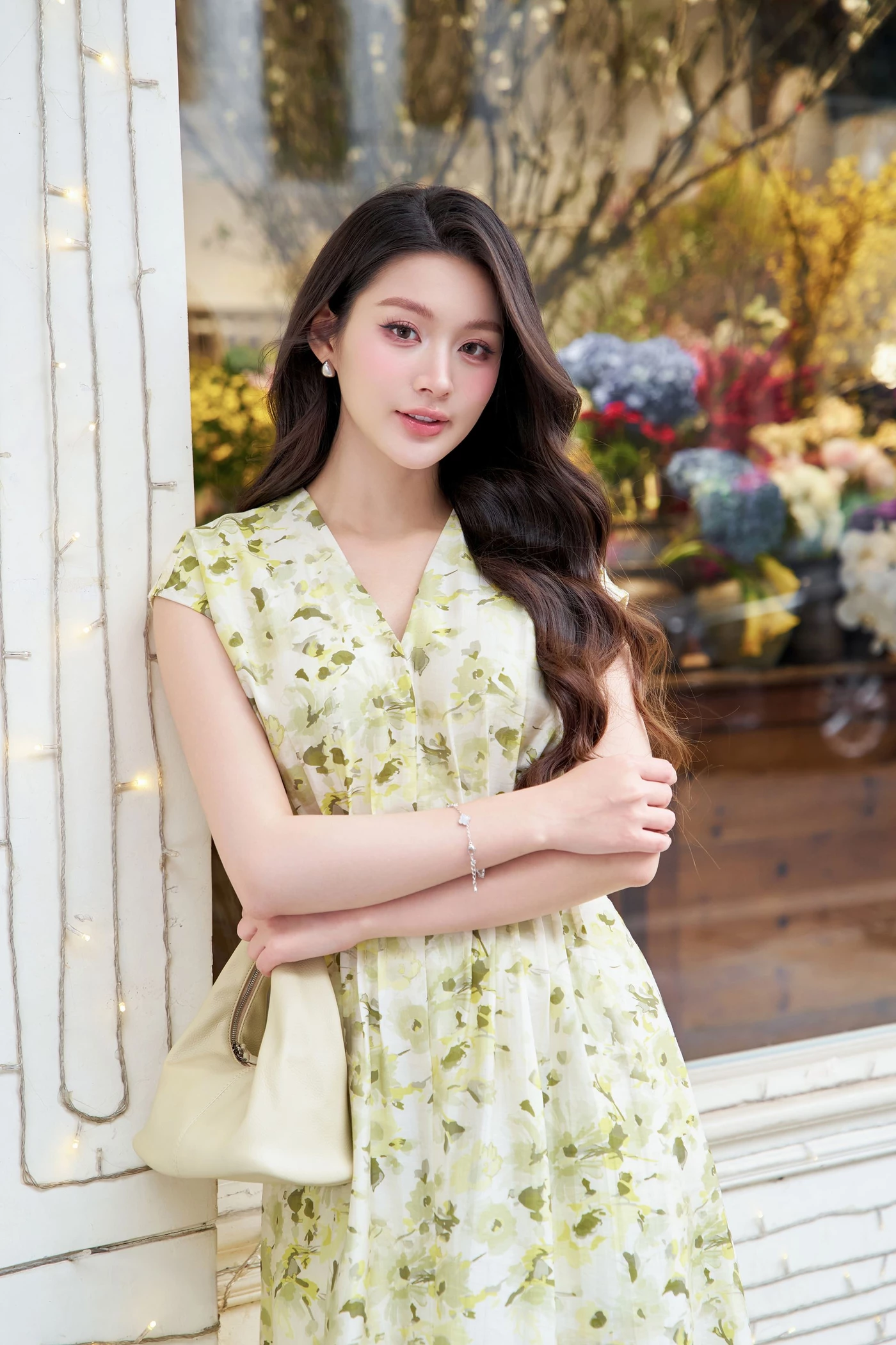 Đầm họa tiết Springlight Floral