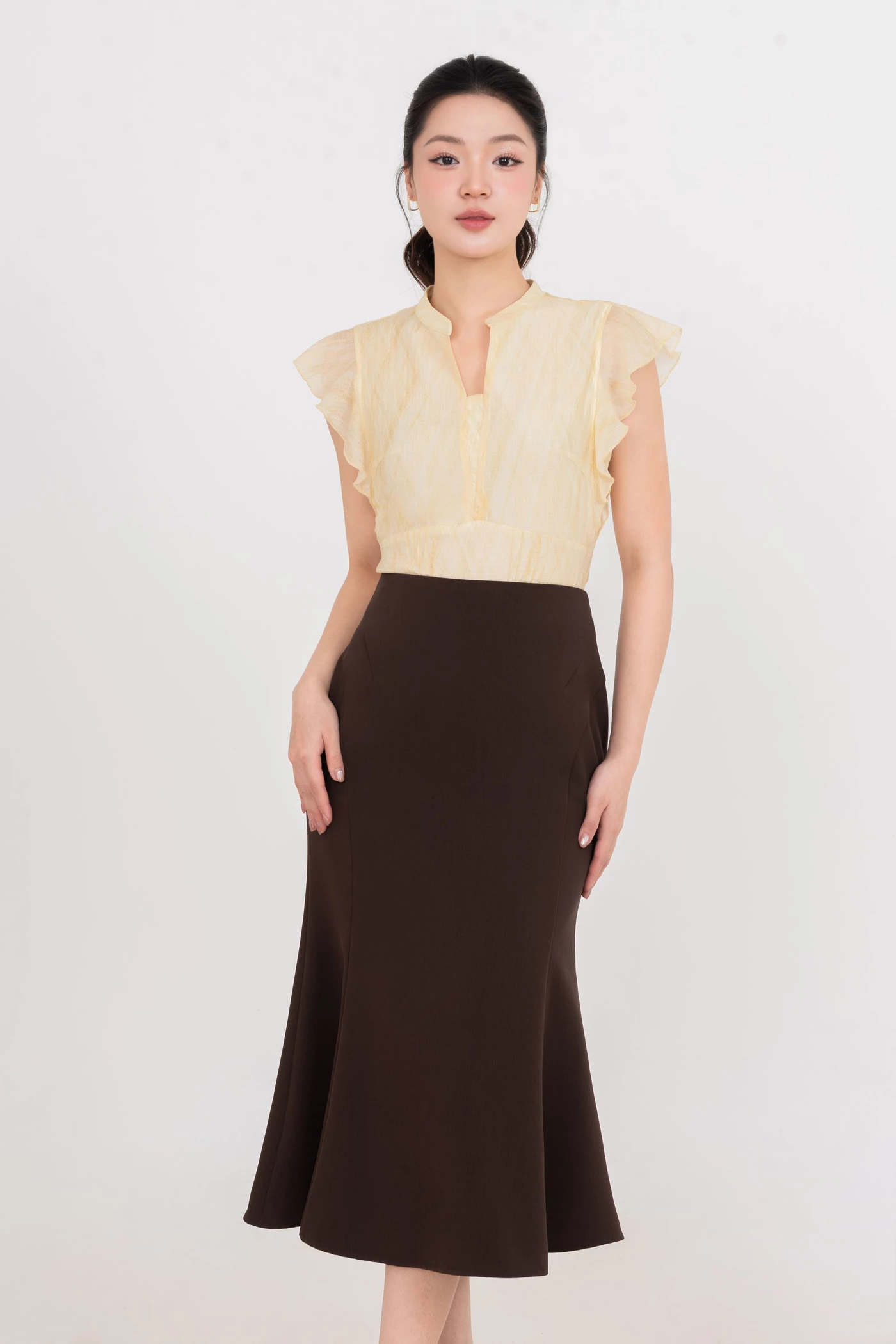 Áo sơ mi Soft Ruffle