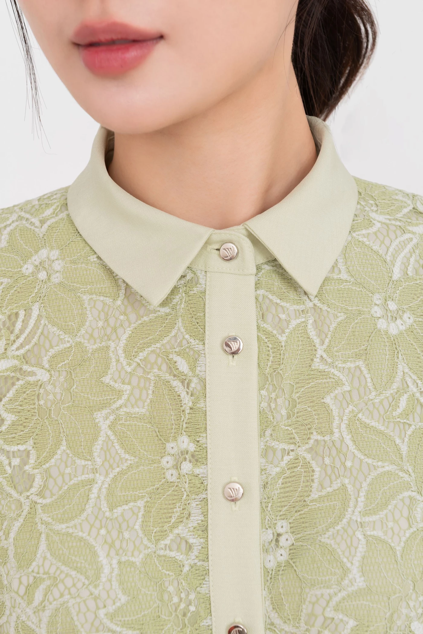 Đầm hoa xanh Spring Pastel