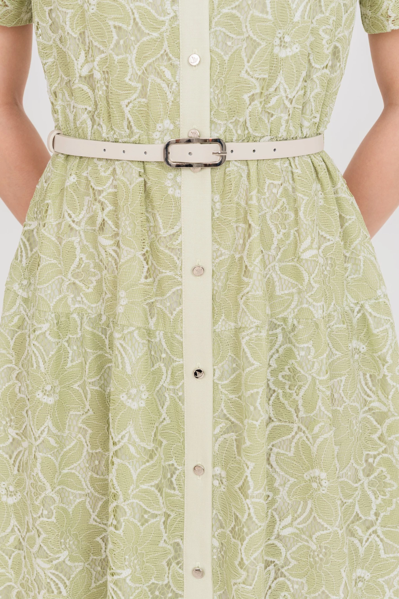 Đầm hoa xanh Spring Pastel