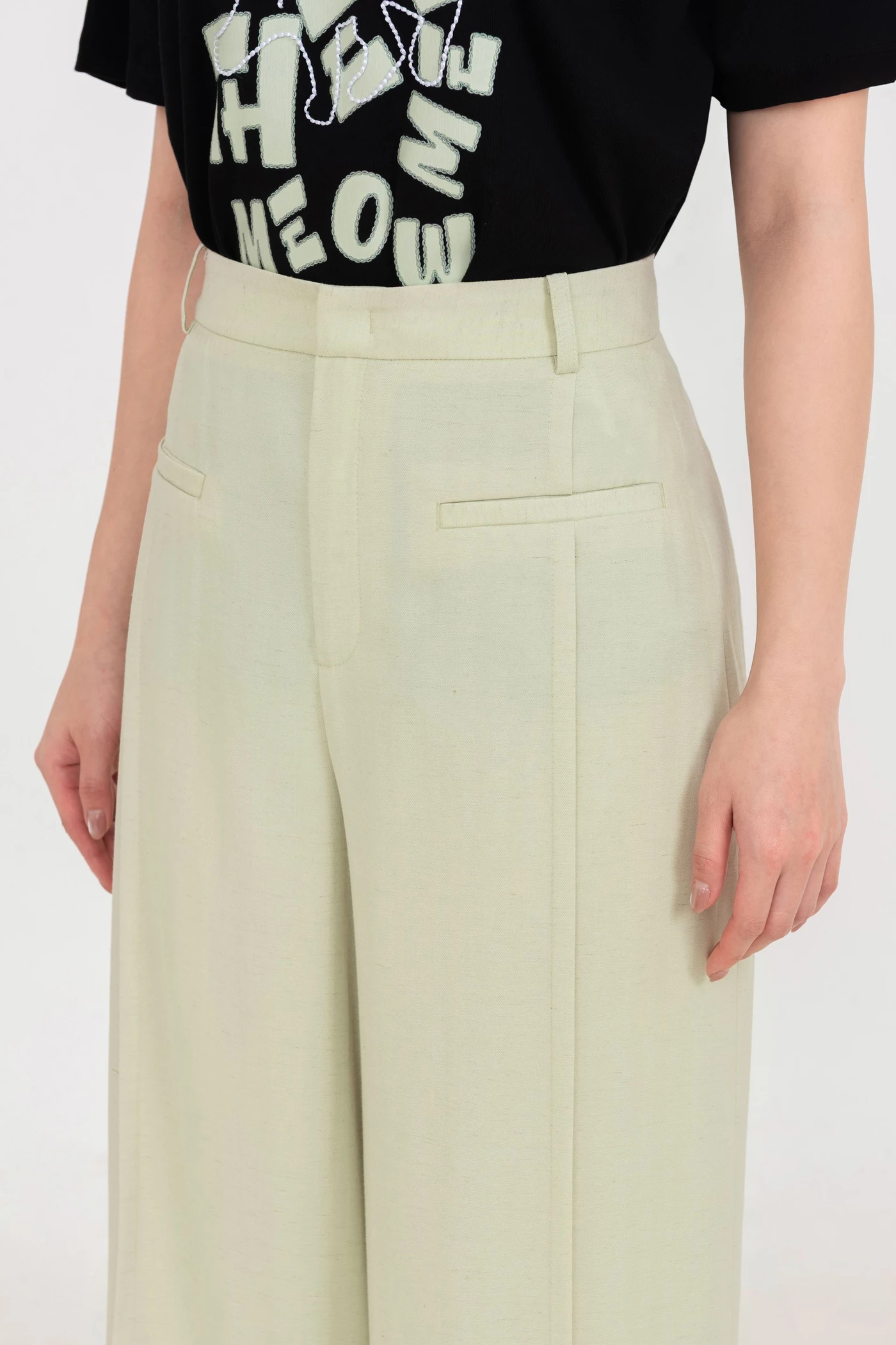 Quần tây suông Classic Mint