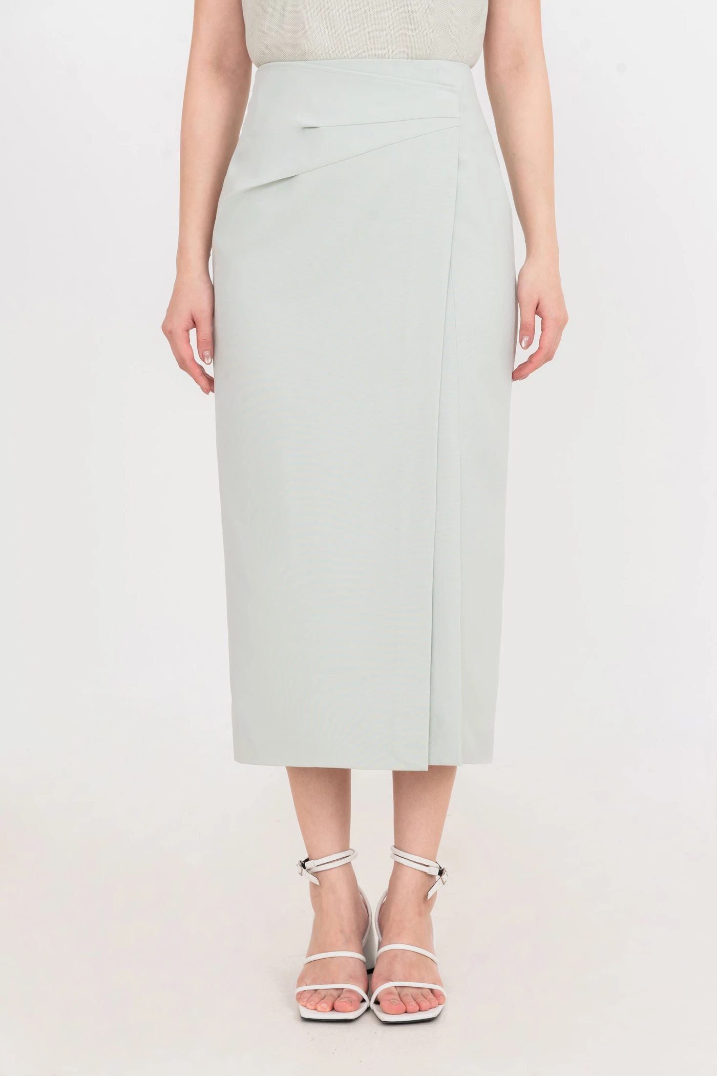 Chân váy bút chì Wrap