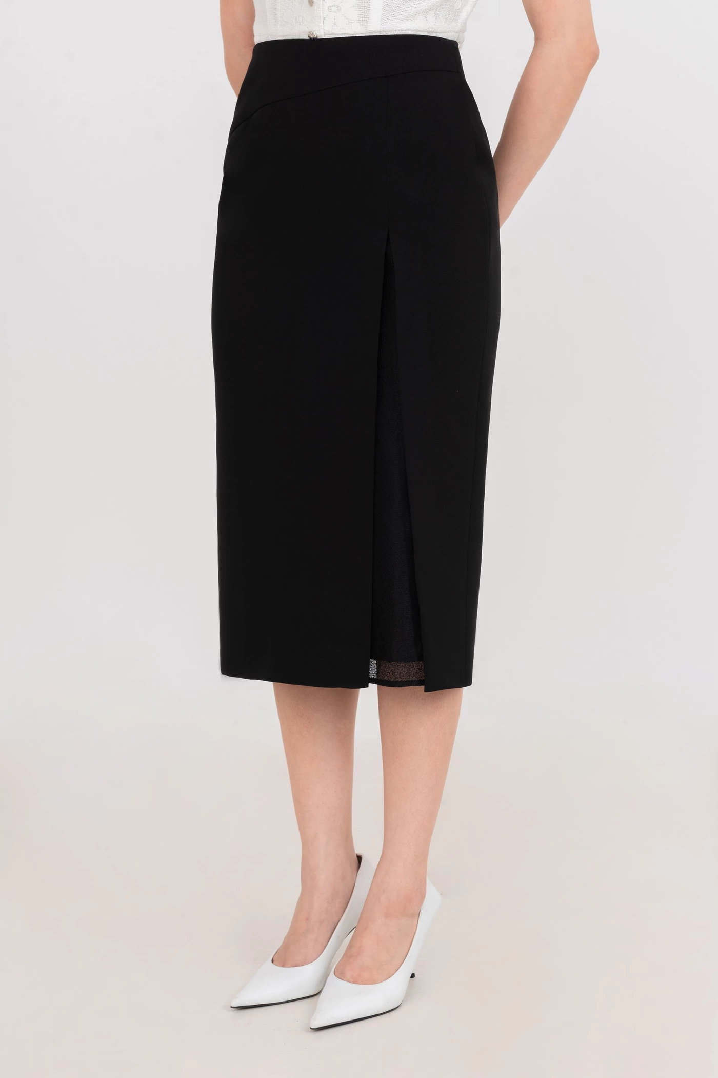 Chân váy búi chì Classic Black