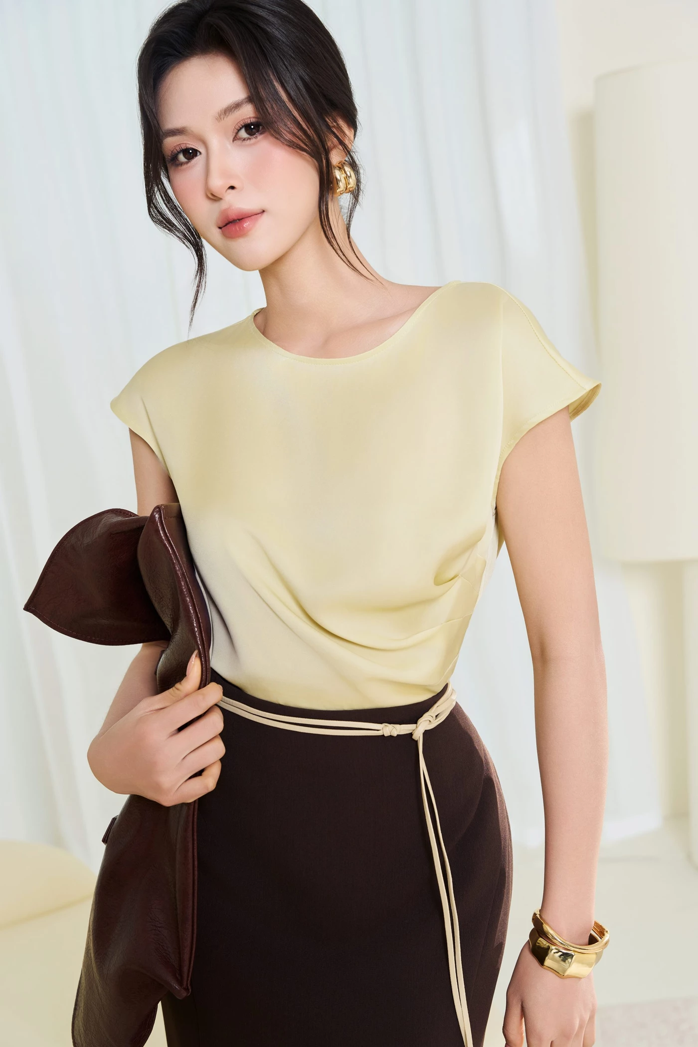 Áo kiểu Butter Silk