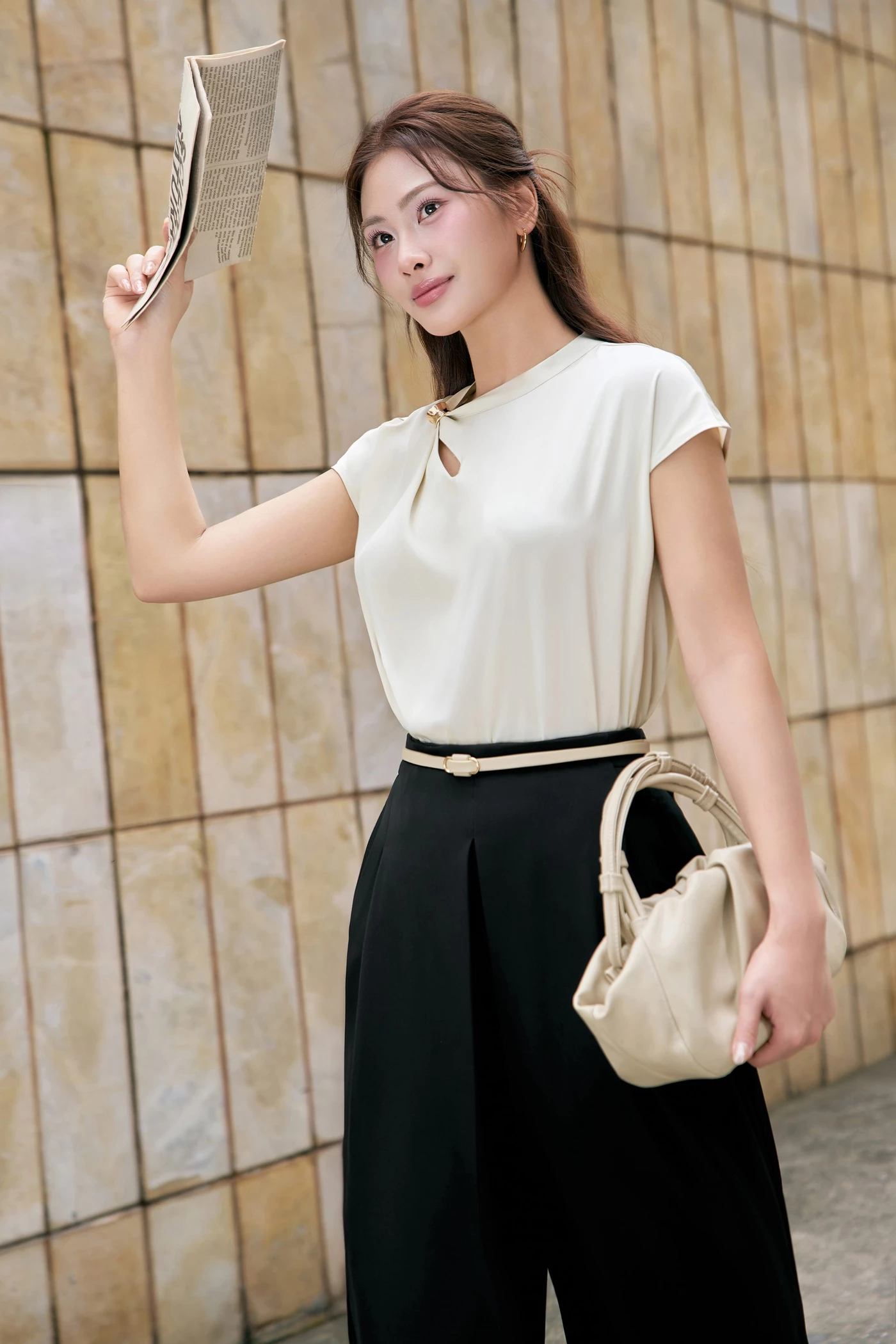 Áo lụa Soft Petal