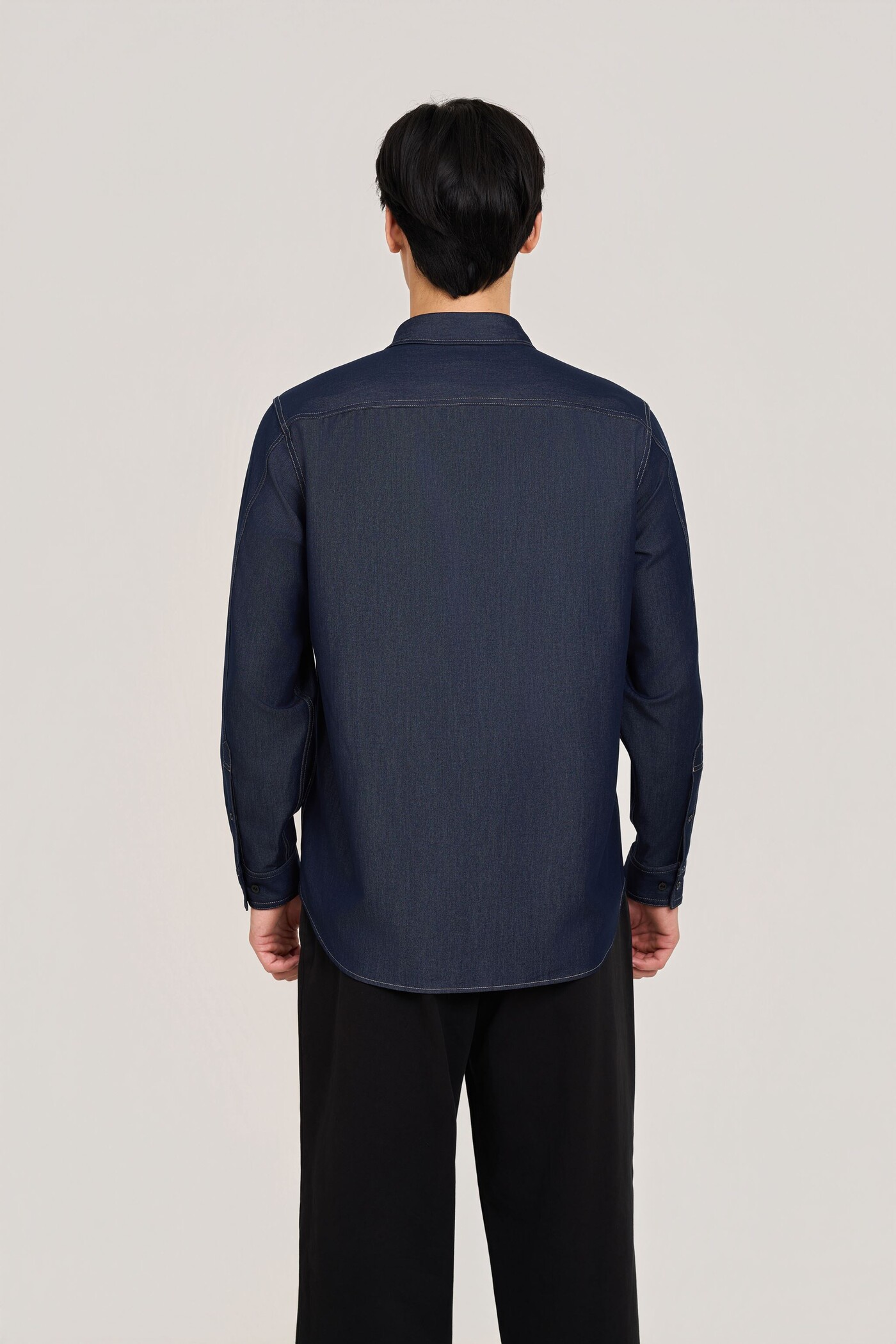 Áo sơ mi Denim Cross