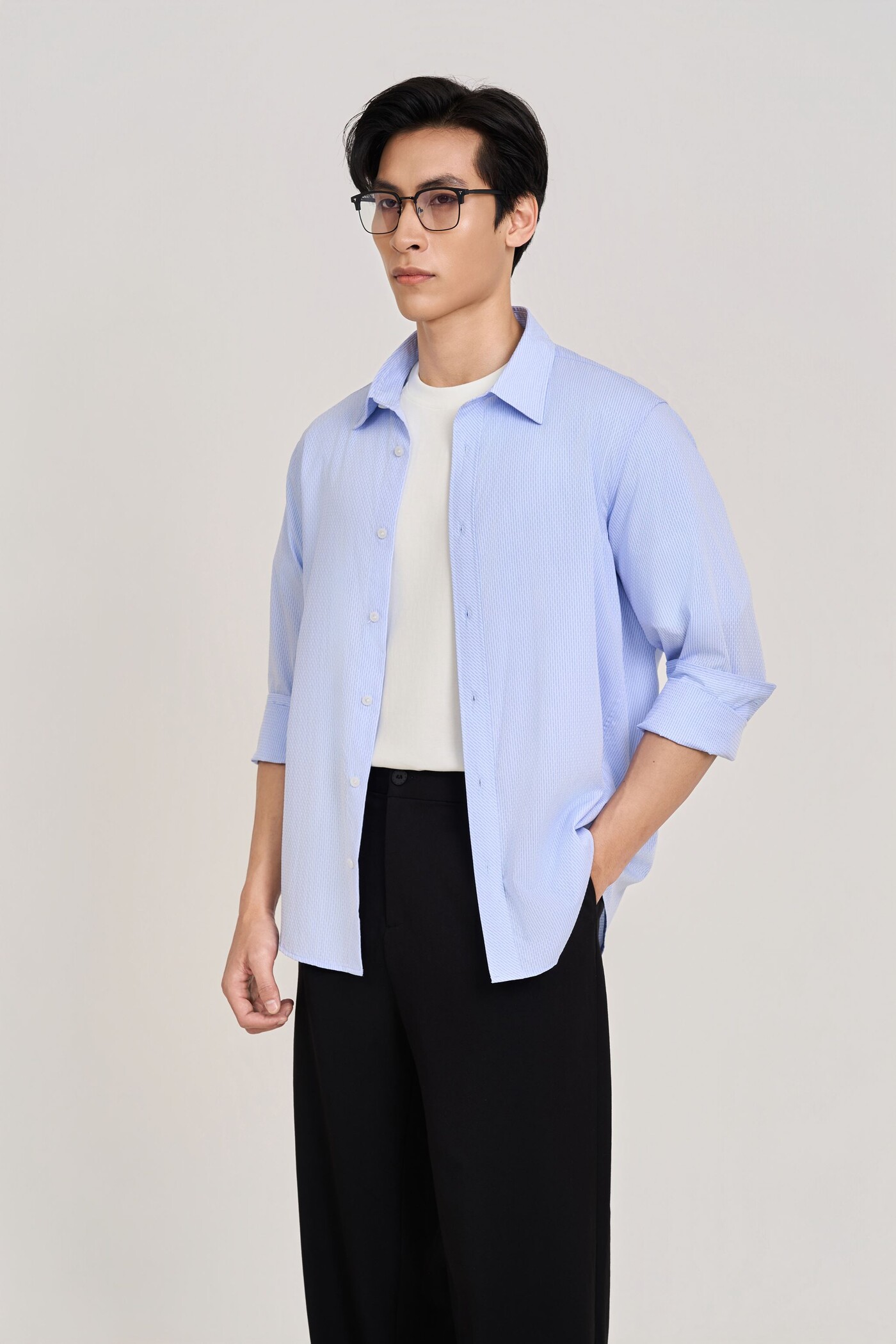 Áo sơ mi Stripe Regular