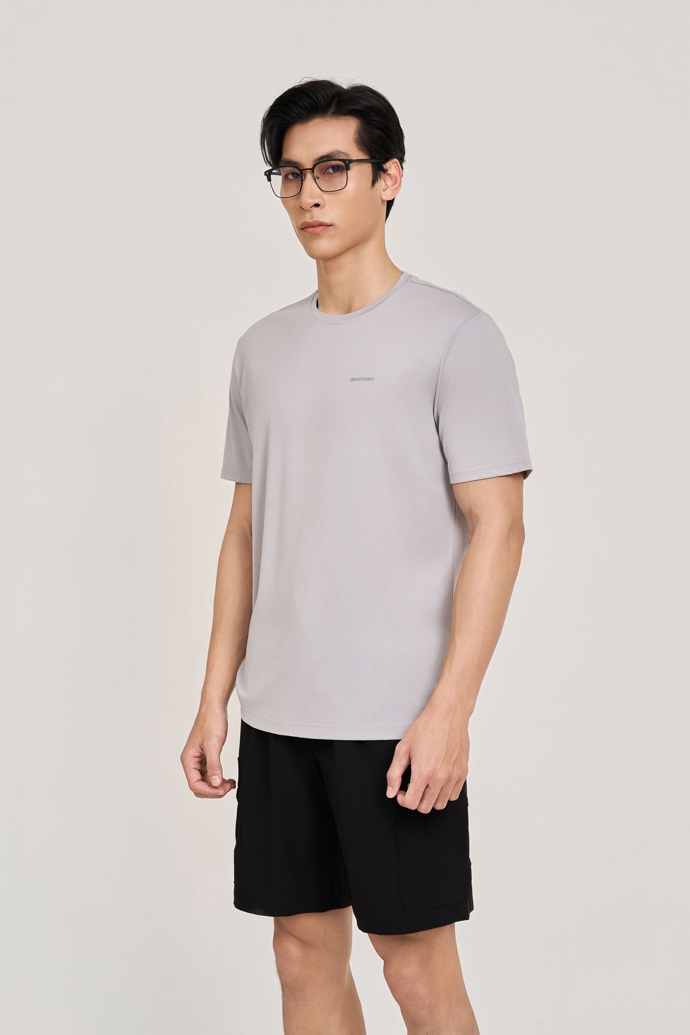 Áo Thun Basic Gray Regular