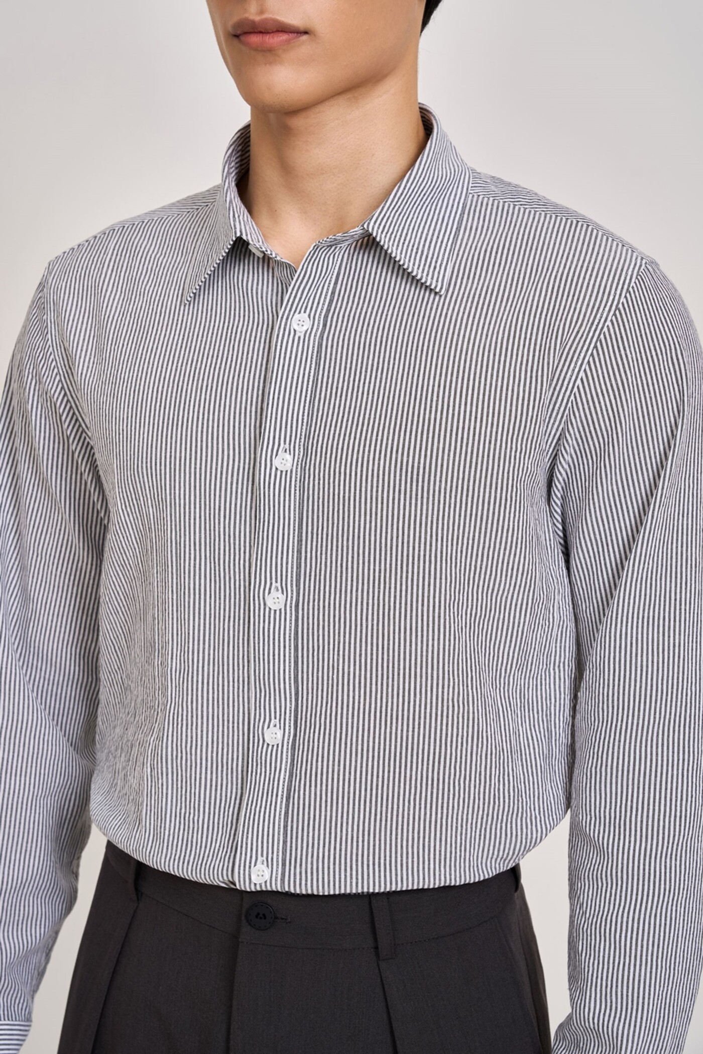 Áo sơ mi kẻ Essential Cotton