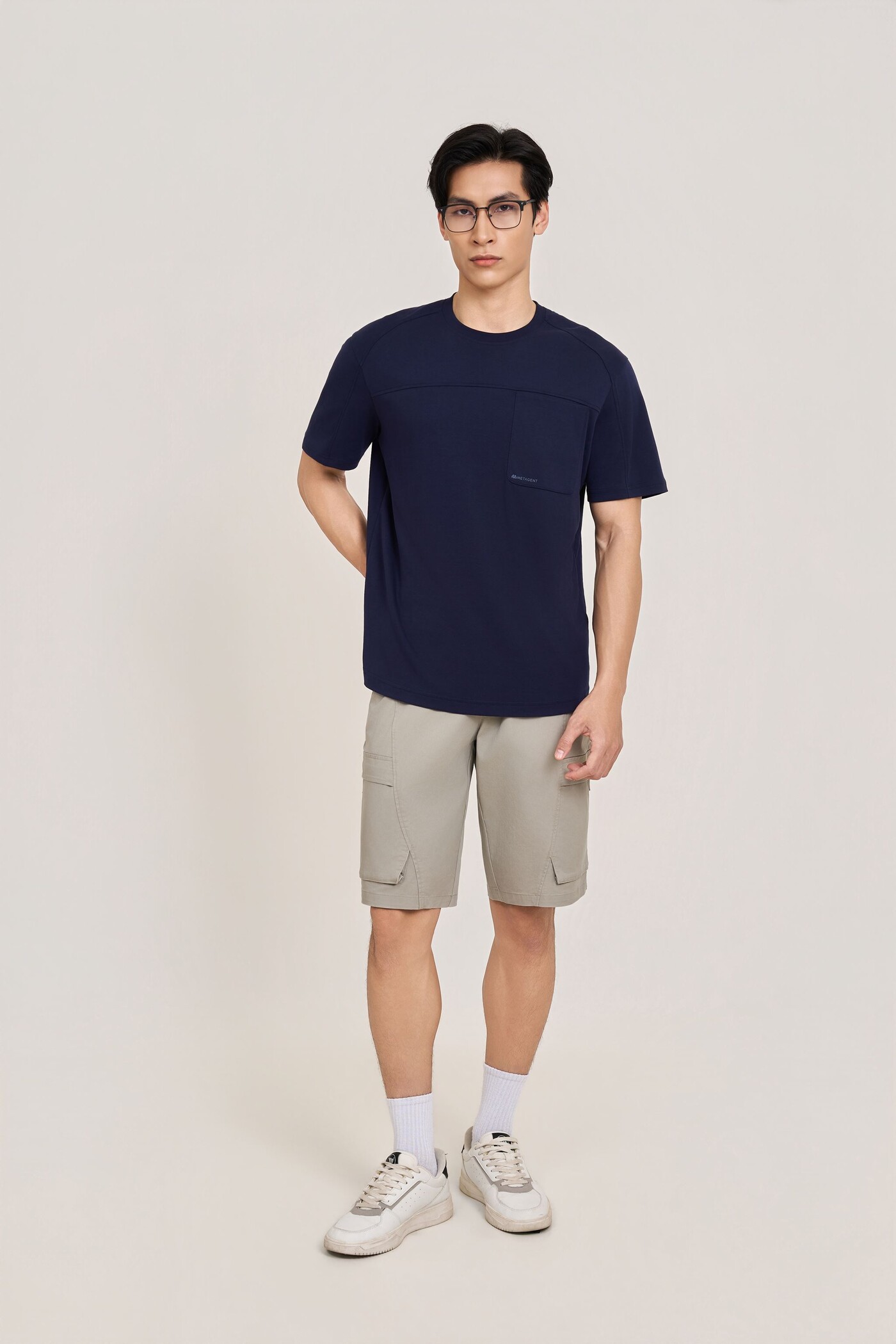 Quần shorts Easy Khaki