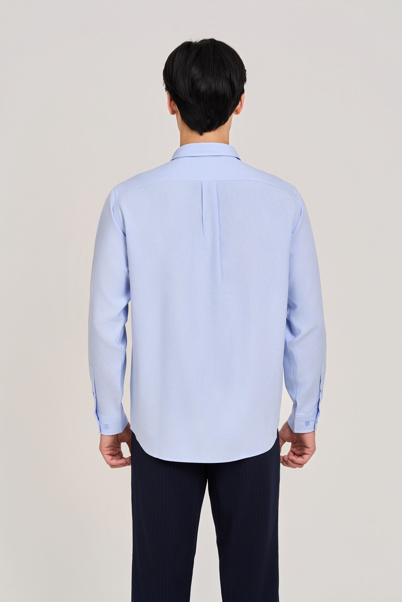 Áo sơ mi kẻ tay dài