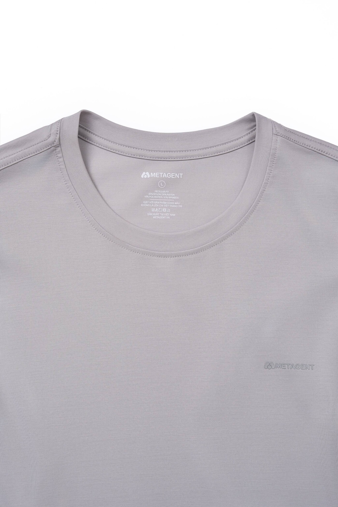Áo Thun Basic Gray Regular