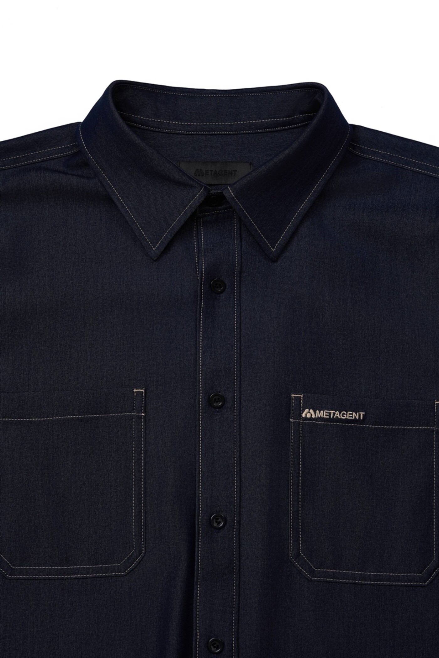 Áo sơ mi Denim Cross