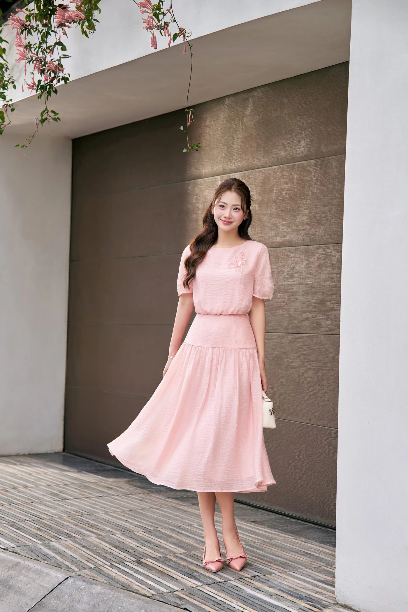 Áo kiểu Bloom Harmony