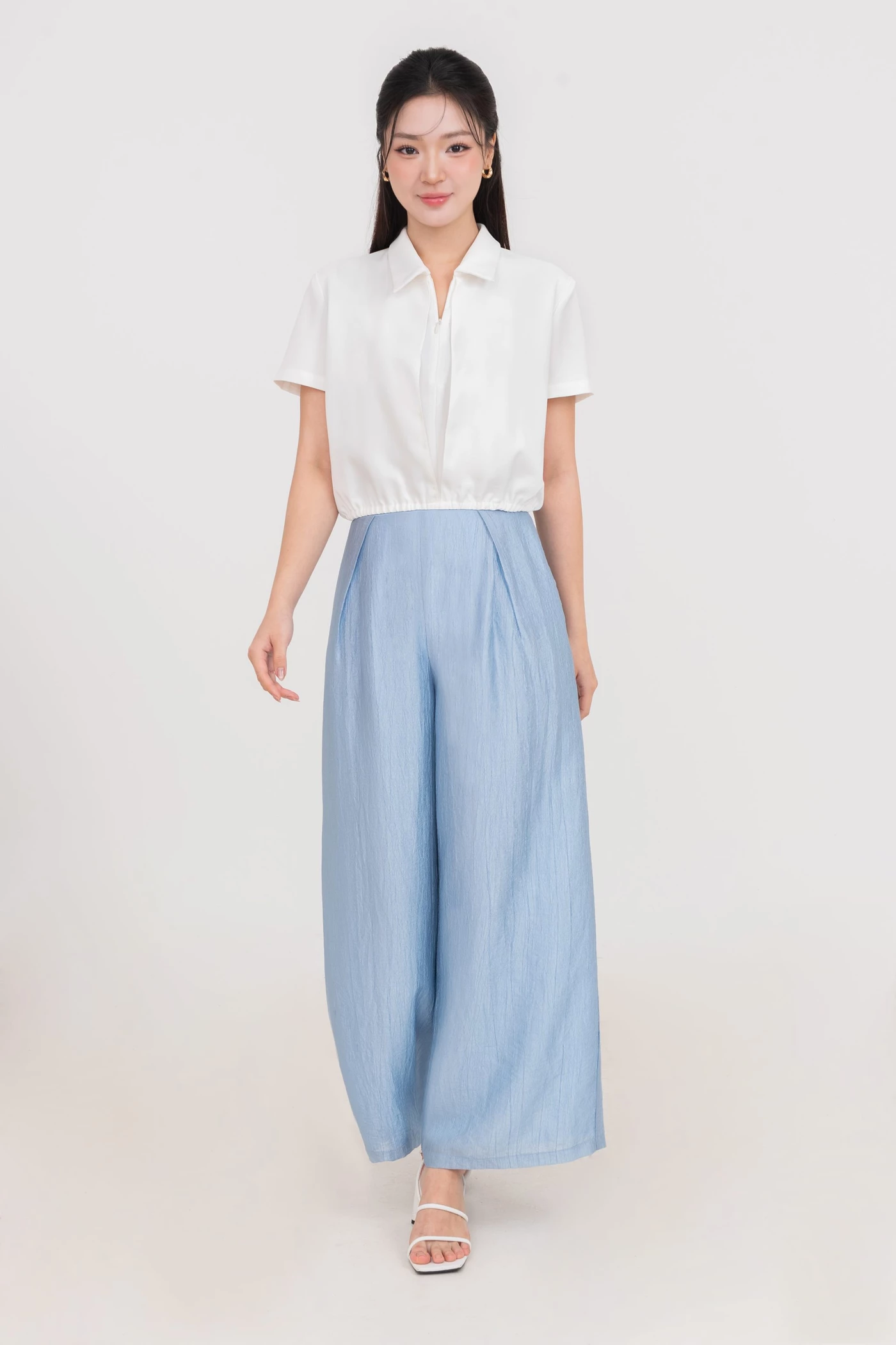 Áo sơ mi bo gấu Horizon