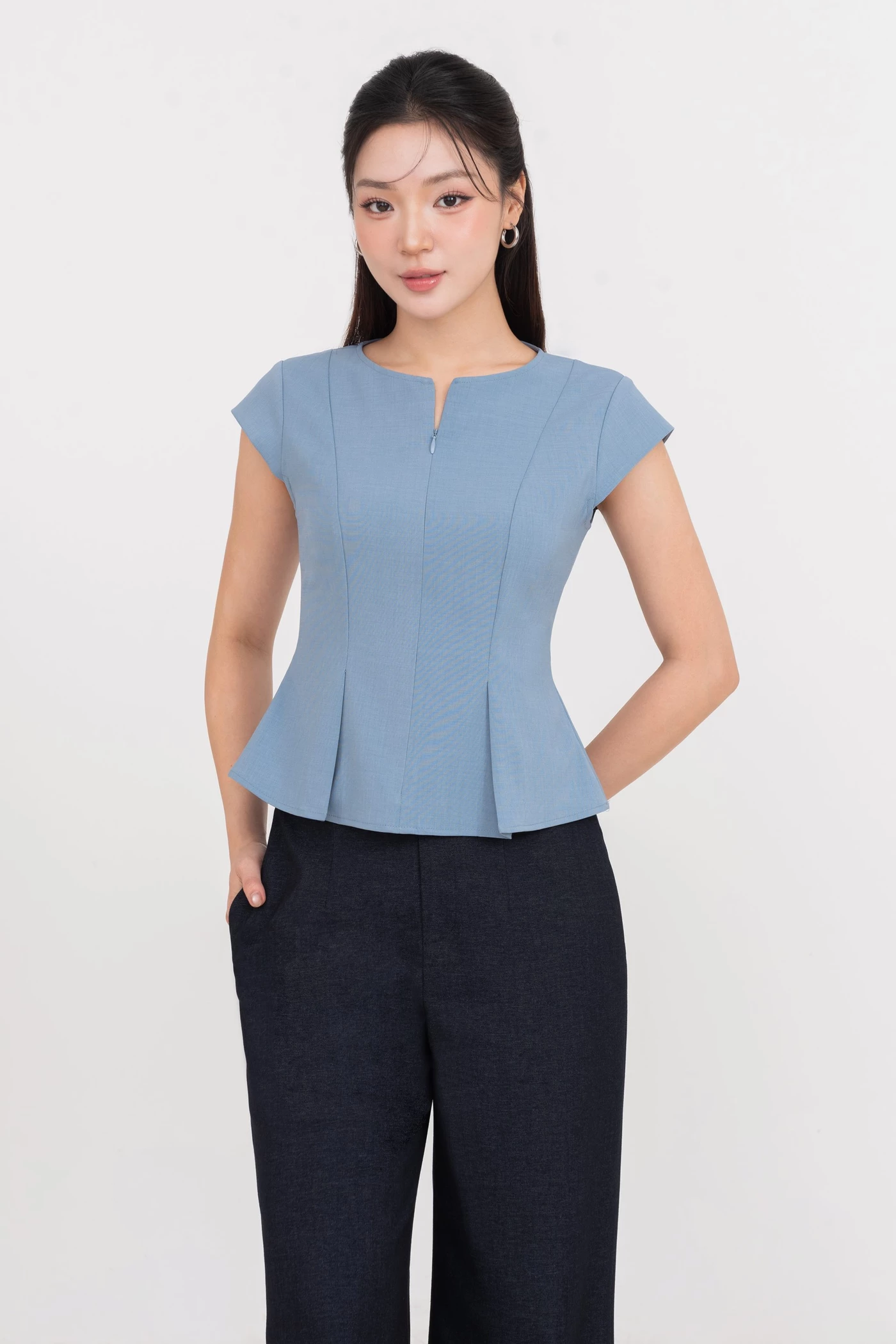 Grace Peplum Top - Áo kiểu Tuytsi