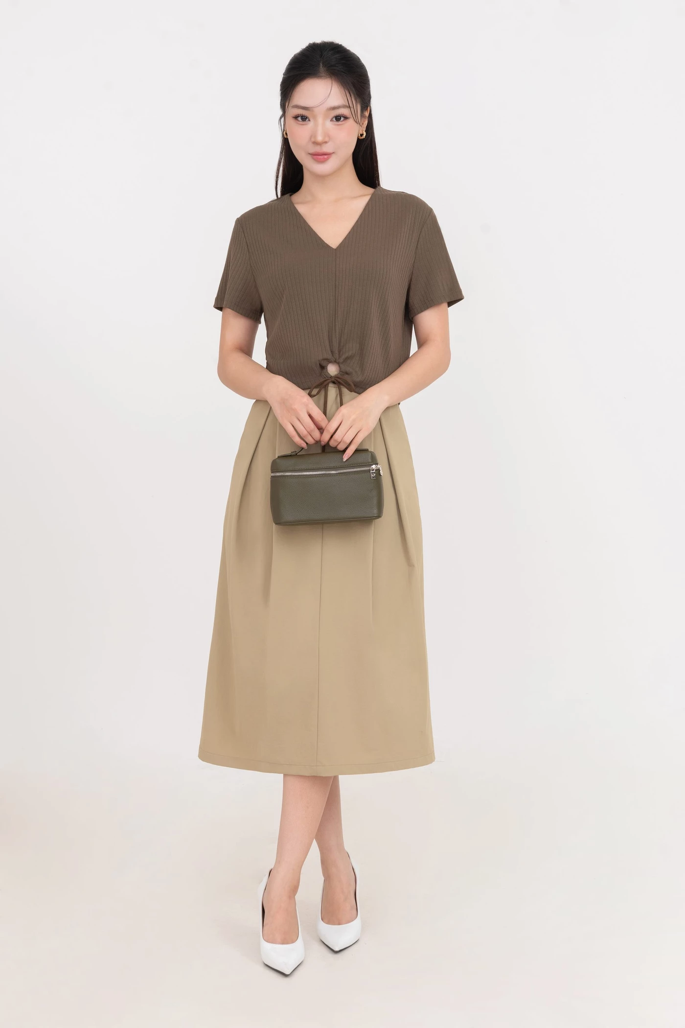 Áo thun Moss Whisper Top