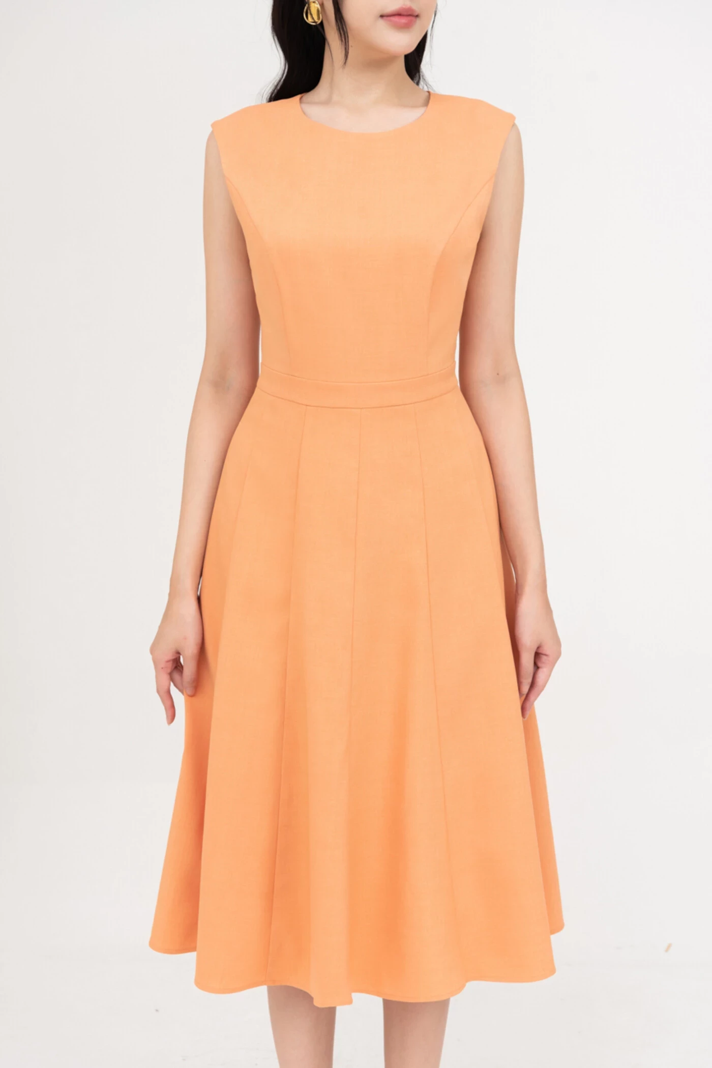 Đầm xòe công sở Peony