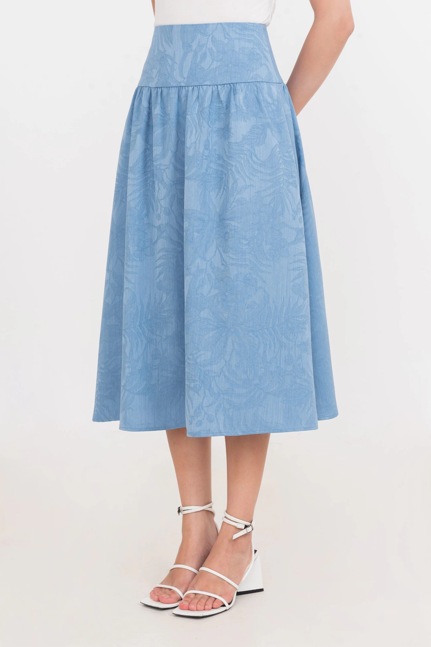 Chân váy lụa Airy Light