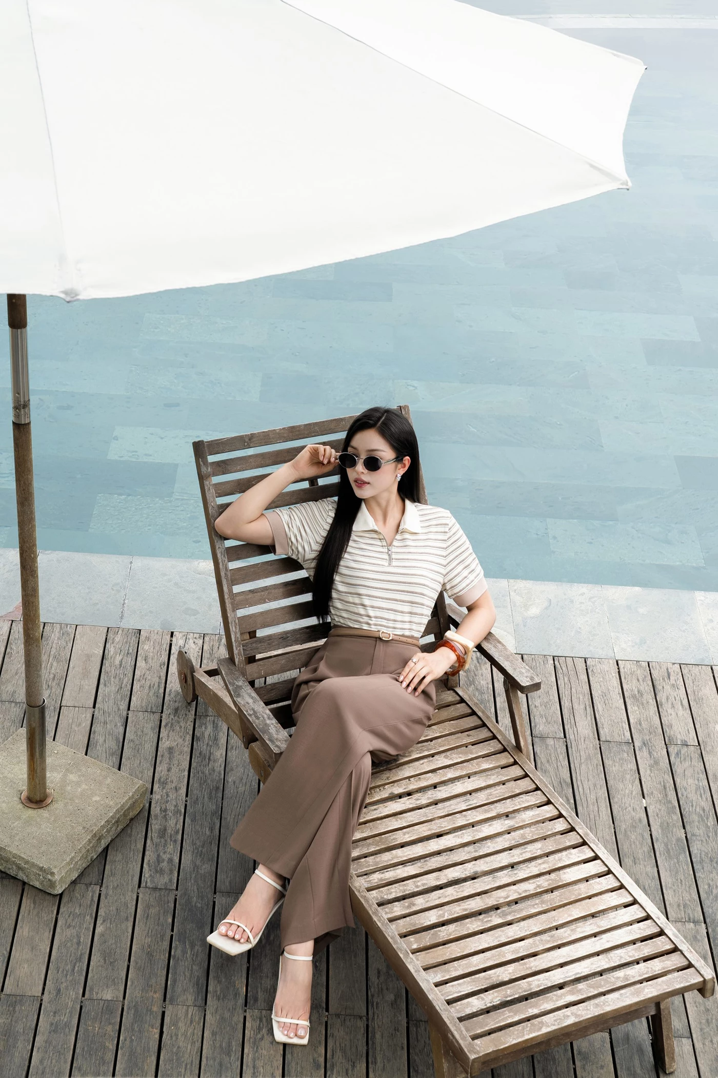 Quần Tây suông Modern Ease