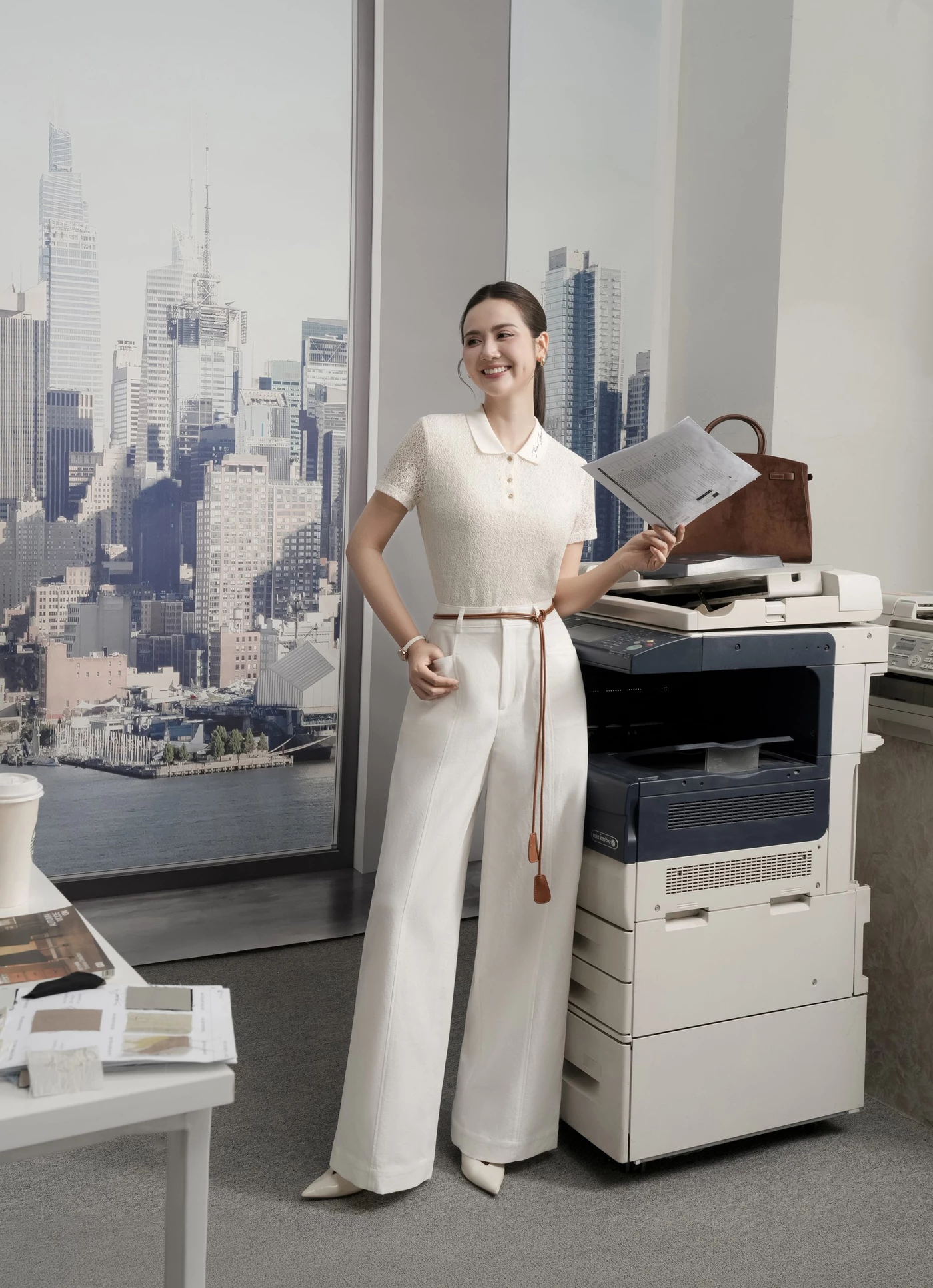 Áo Polo dệt kim Moda