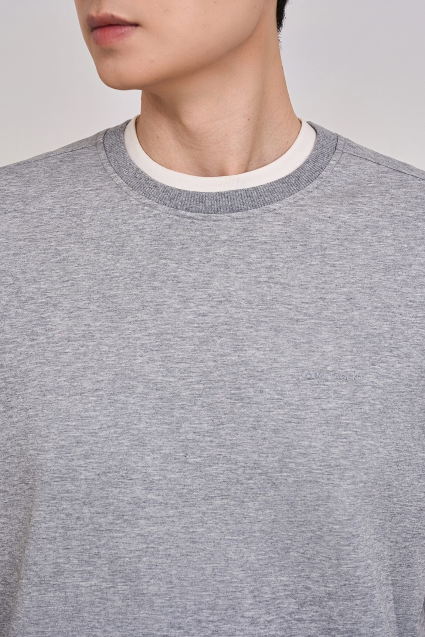 Áo thun Cotton cổ kiểu