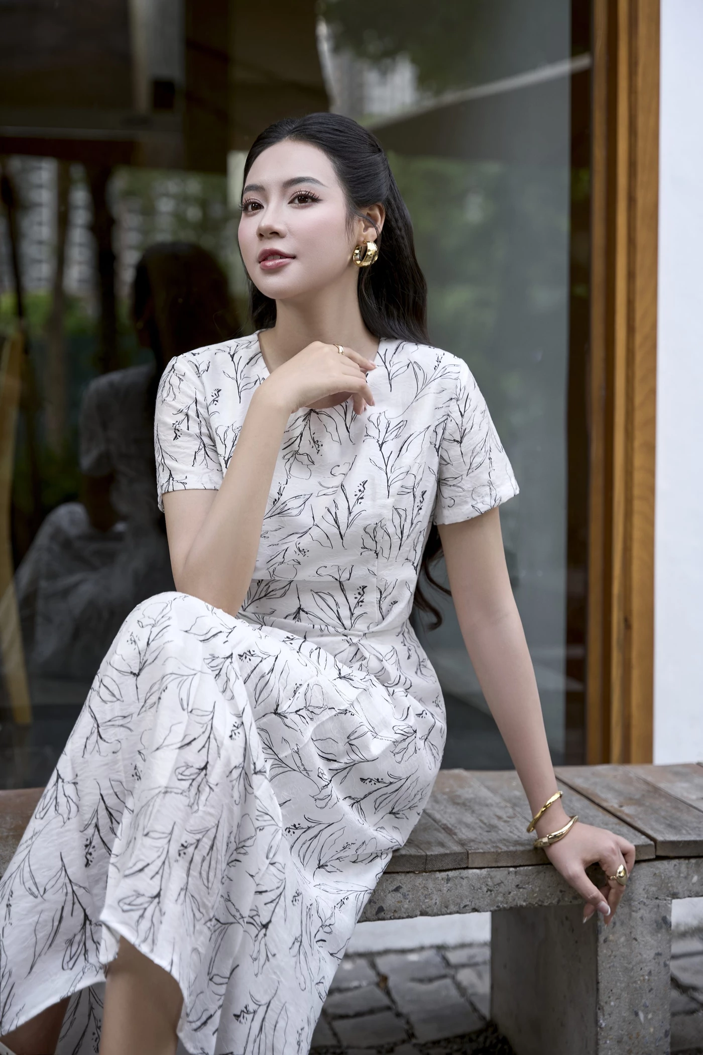 Đầm xòe Soft Glow