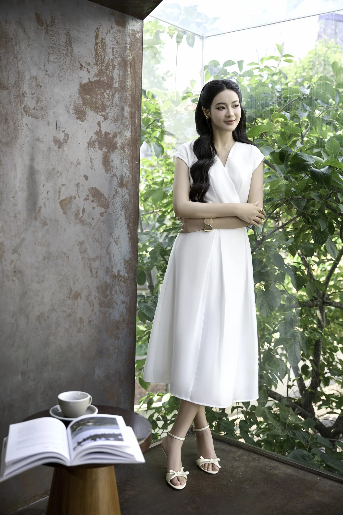 Đầm xòe Silk Touch