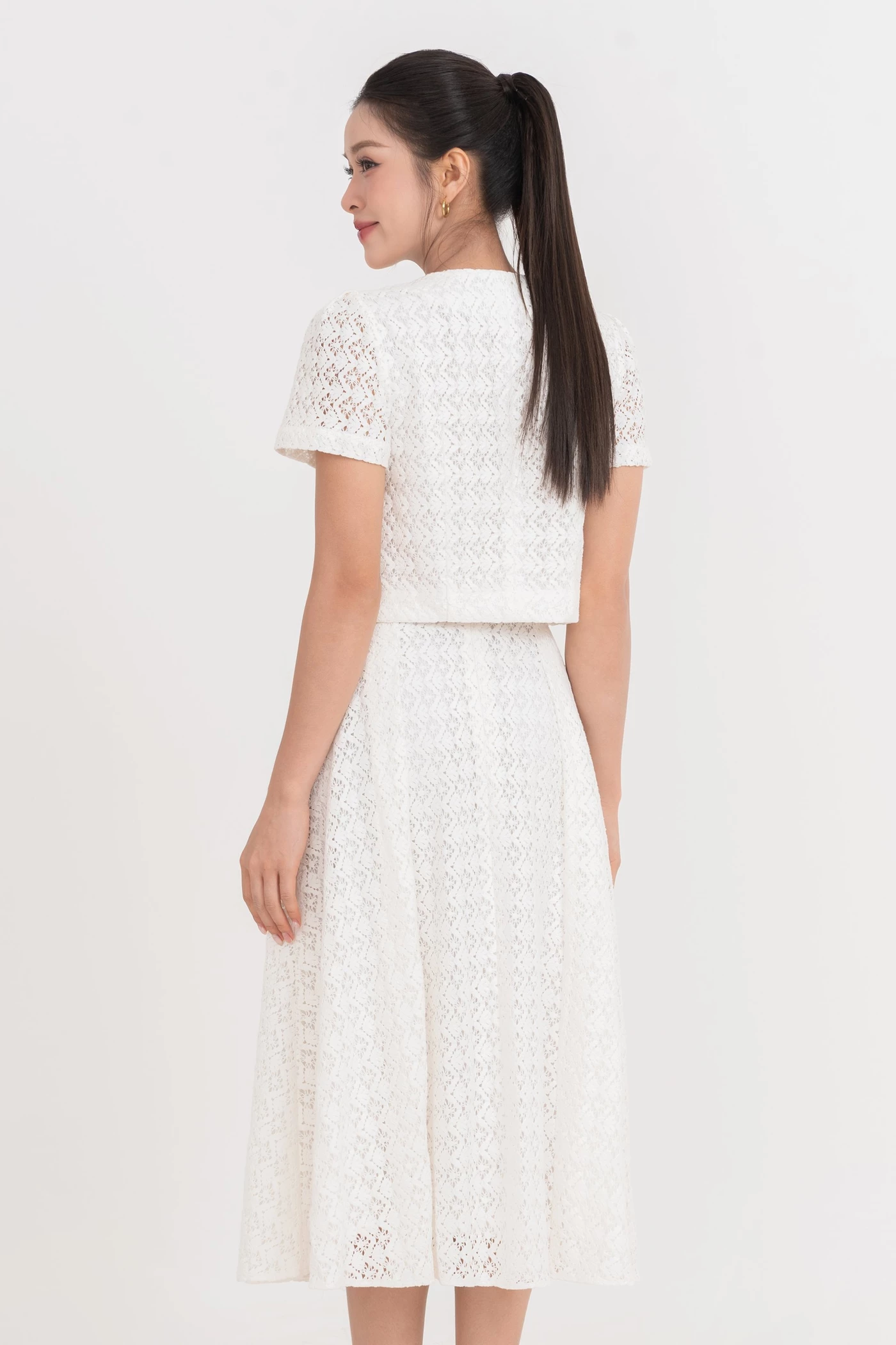Áo ren Croptop Ladychic