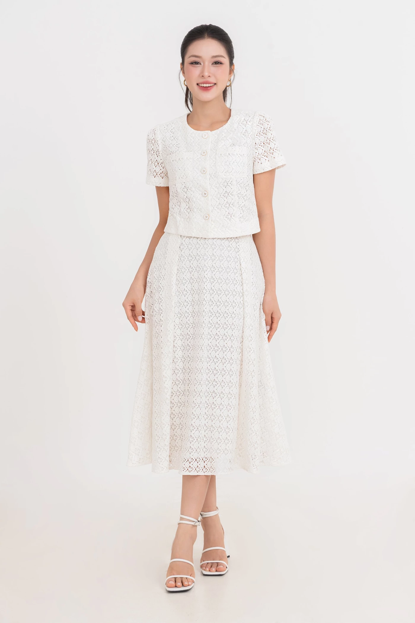 Chân váy ren Ladychic
