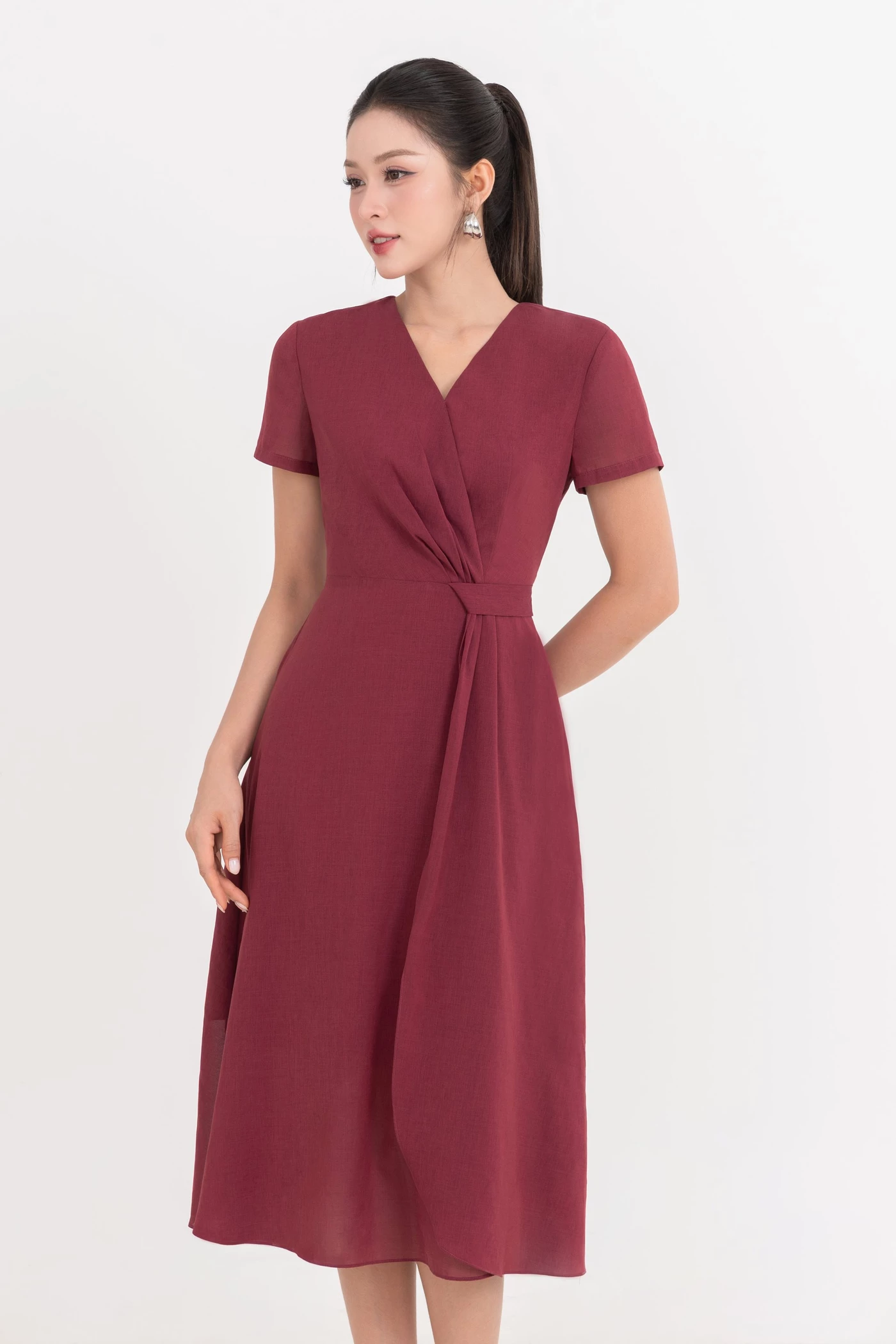 Đầm lụa Velvet Flow