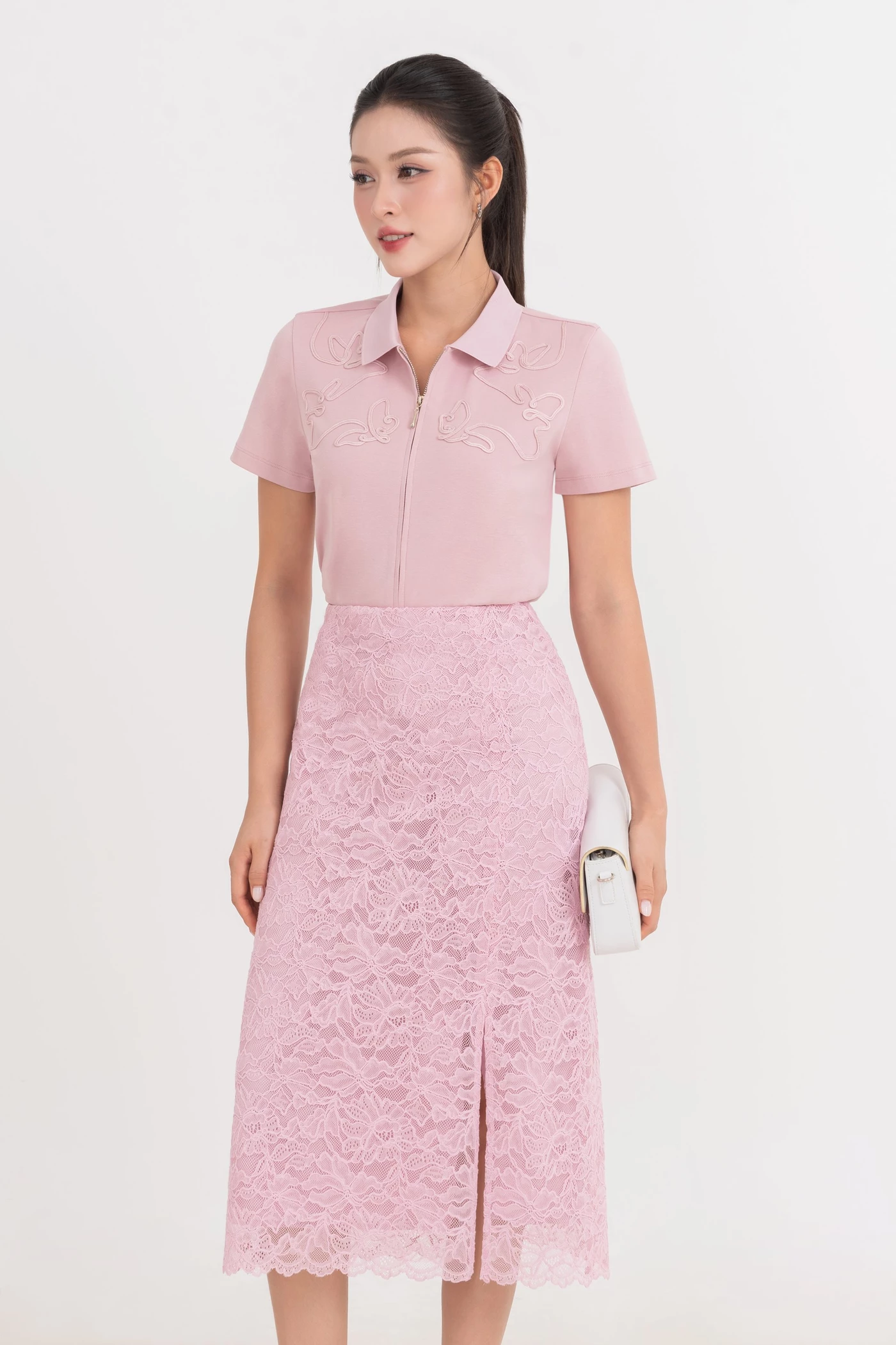 Áo Polo Summer Pink