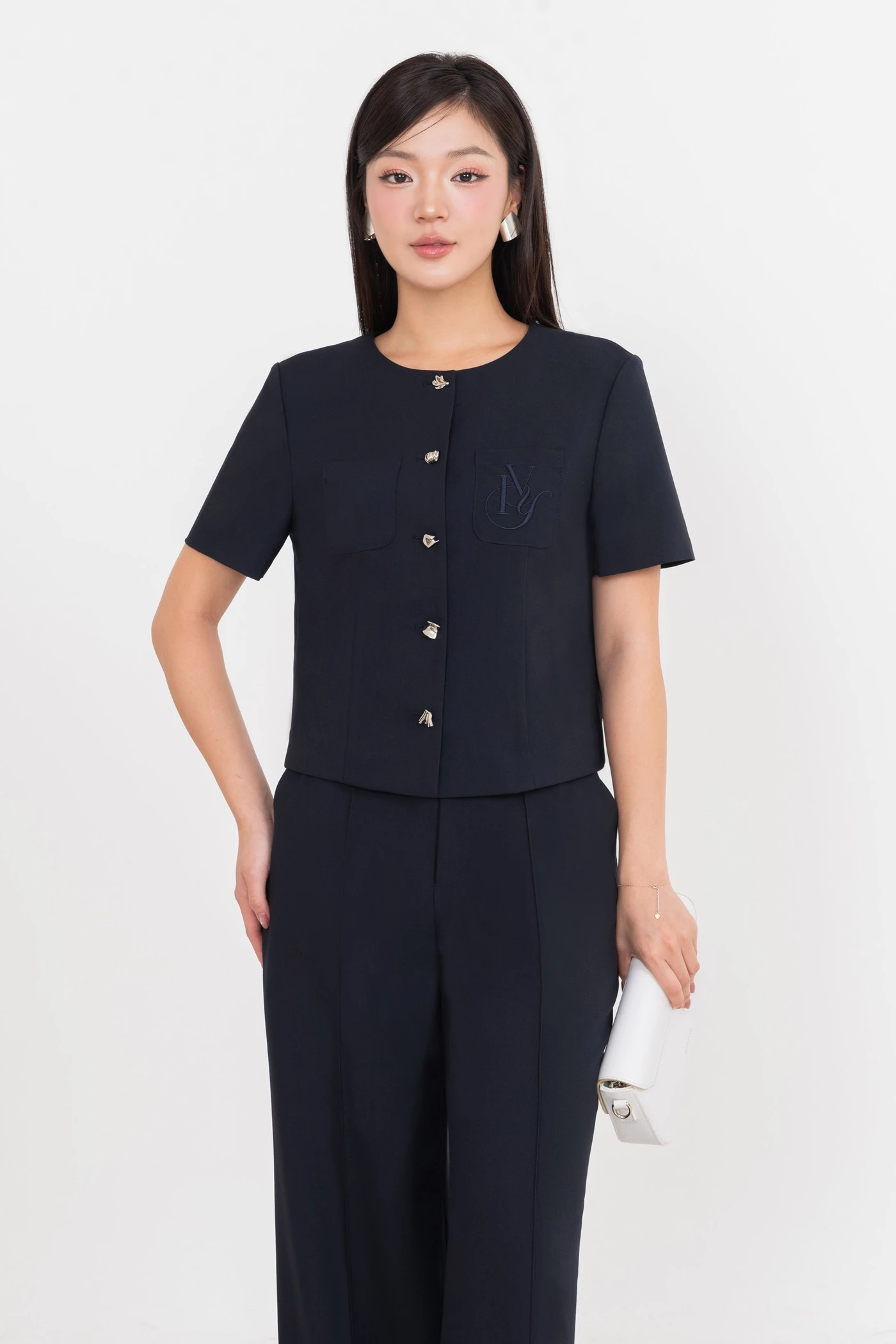 Áo công sở Daily Navy