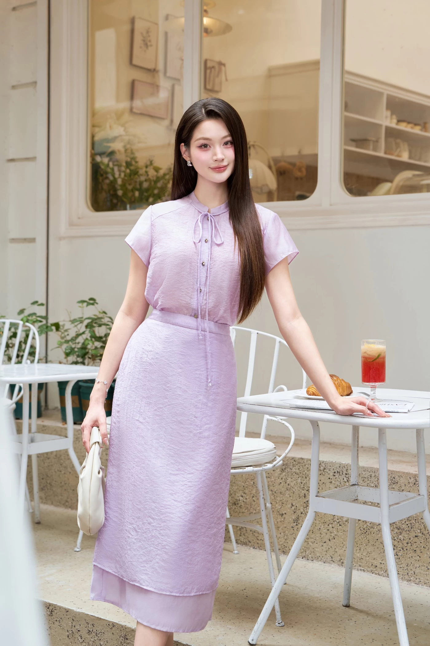 Áo sơ mi Lavender Dream