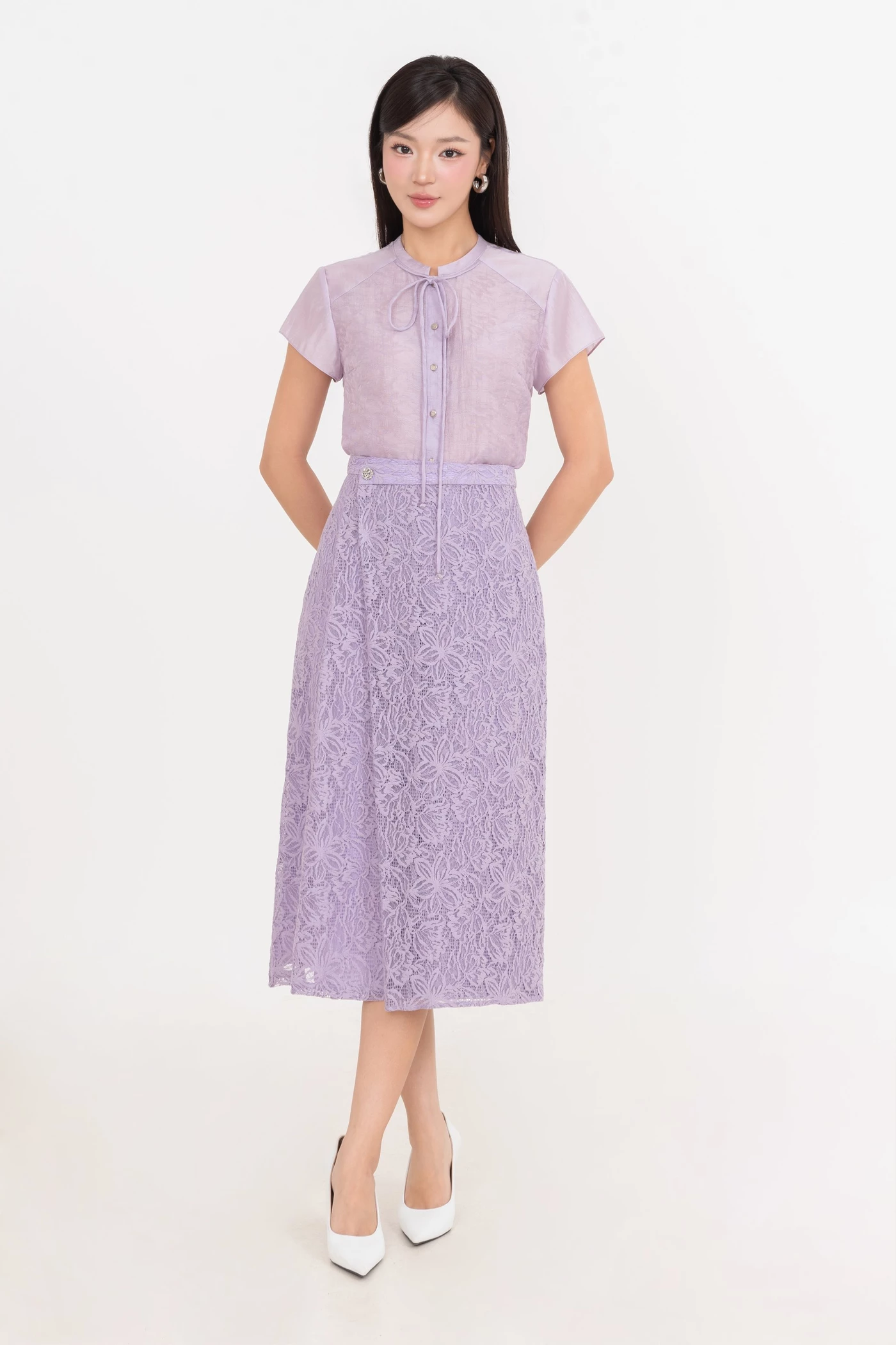 Áo sơ mi Lavender Dream