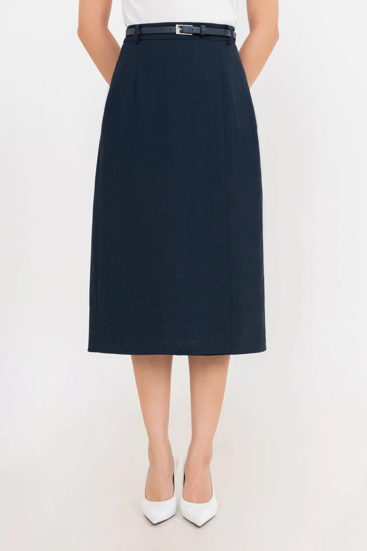 Chân váy bút chì Navy Essence