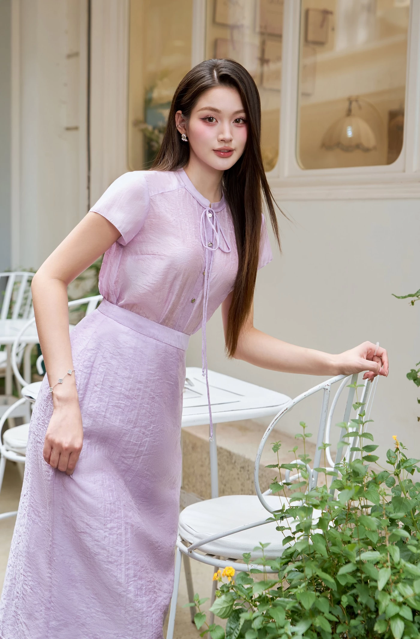 Áo sơ mi Lavender Dream