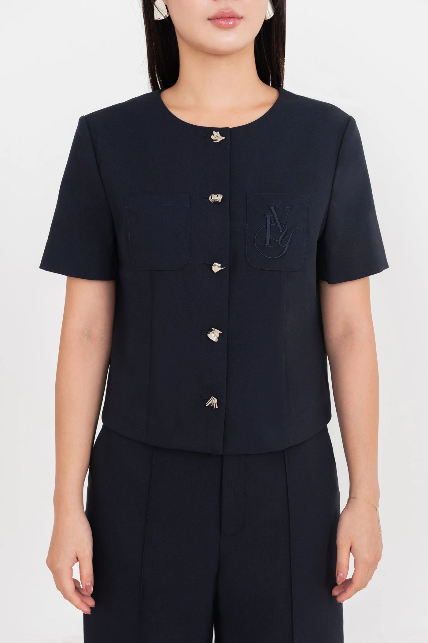 Áo công sở Daily Navy