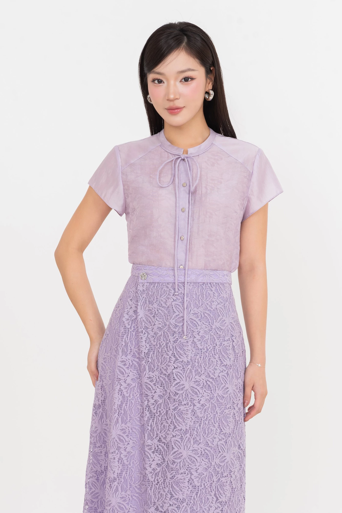 Áo sơ mi Lavender Dream