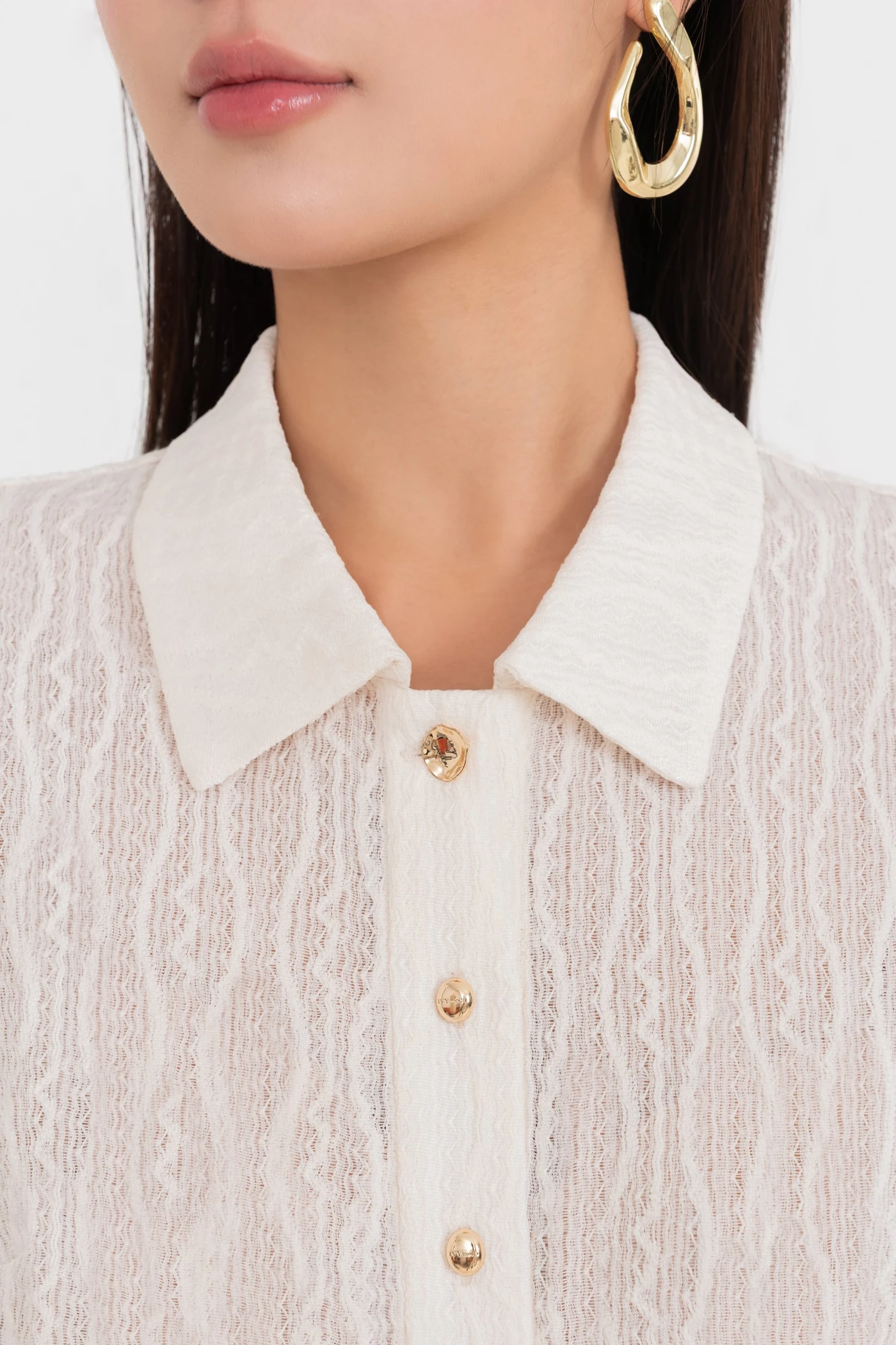 Áo sơ mi White Muse