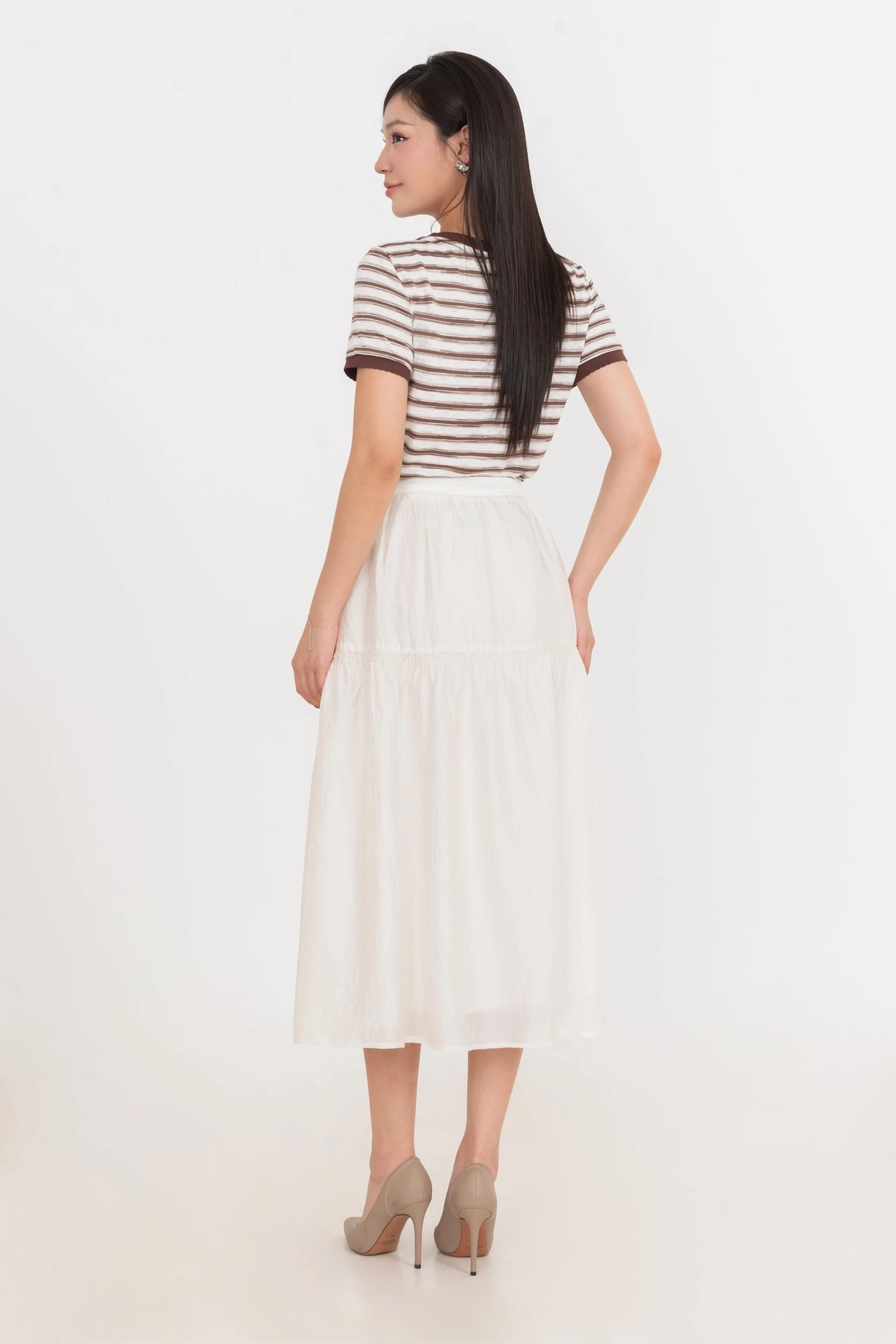 Áo thun kẻ Cotton