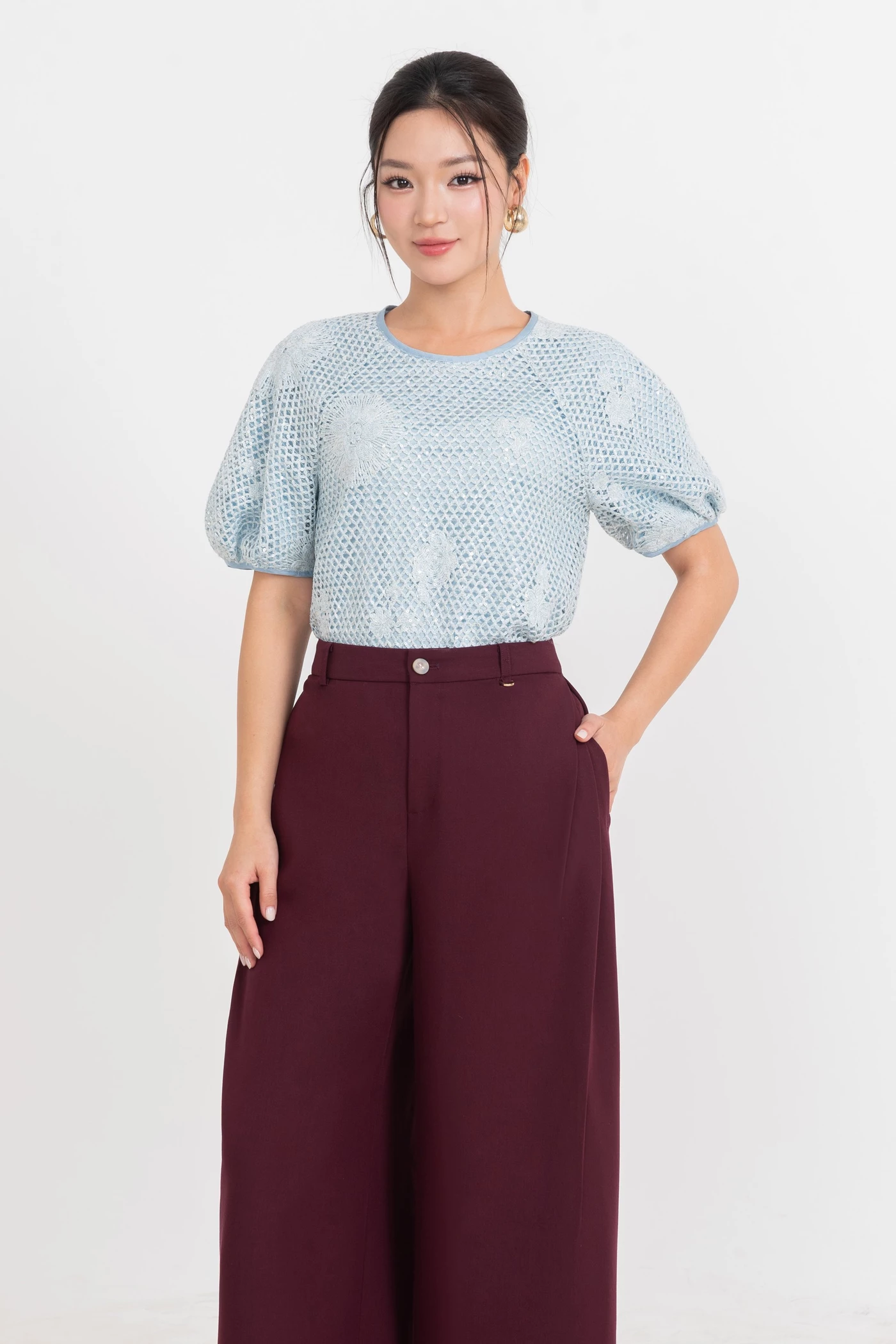 Áo sơ mi Motion Lace