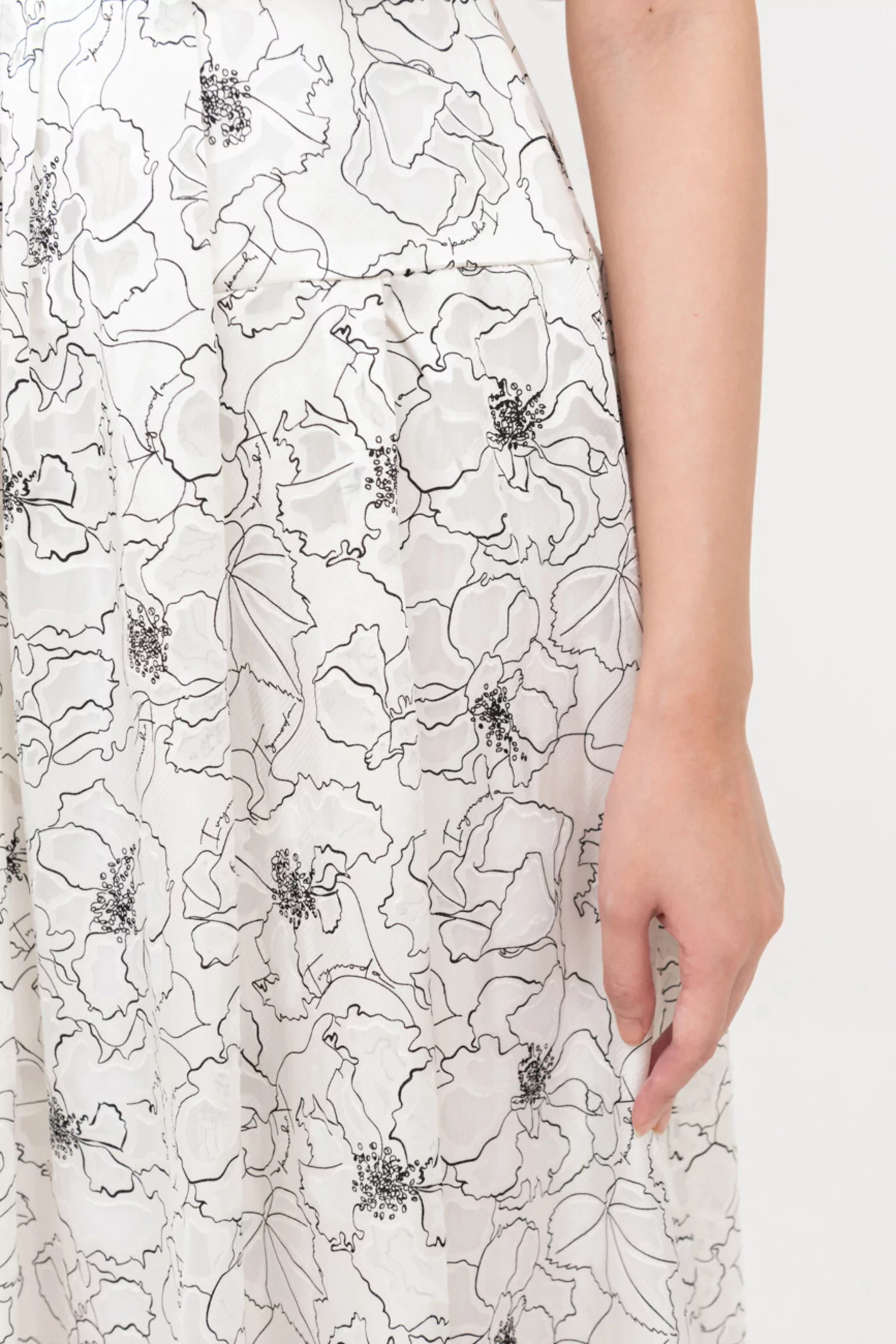 Đầm họa tiết Viscose