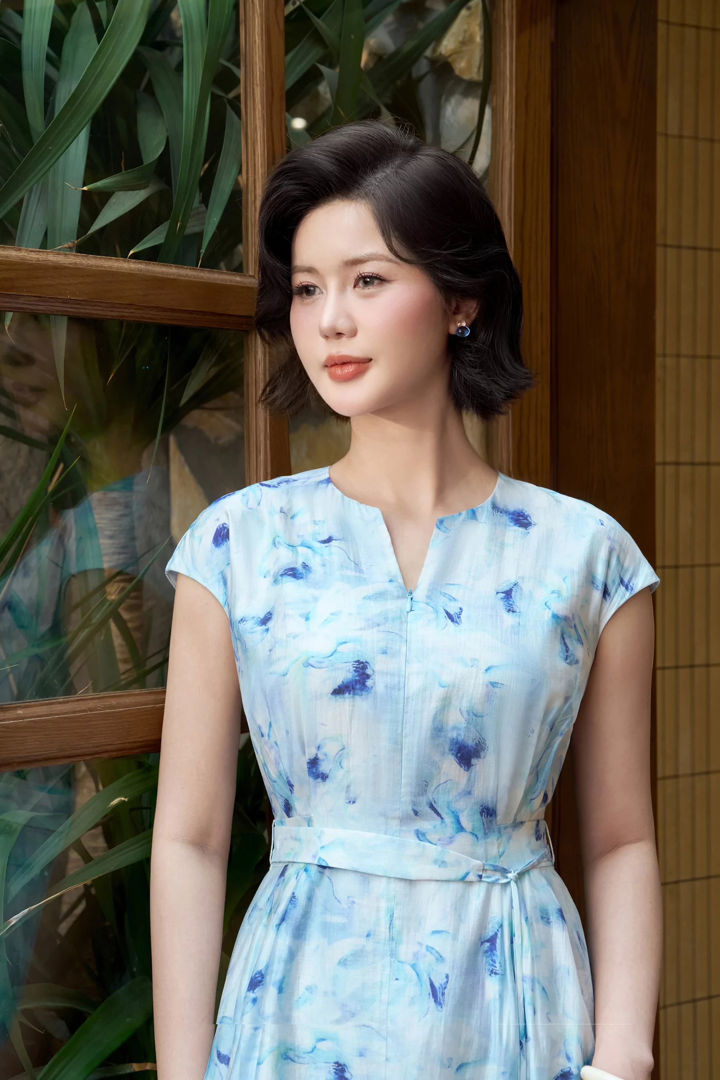 Đầm xòe City Bloom