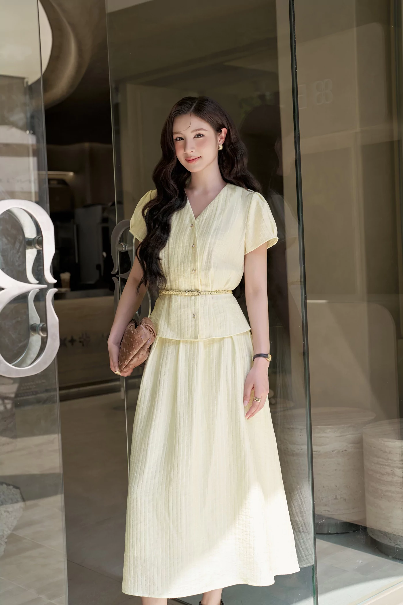 Áo lụa Lumiere Flow