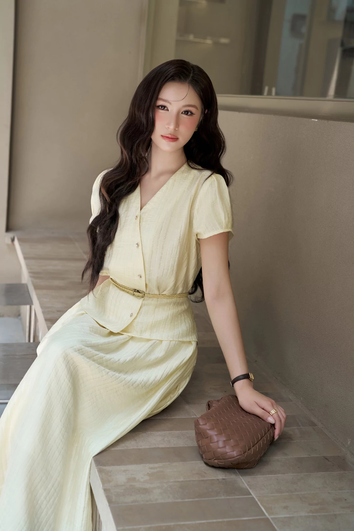 Áo lụa Lumiere Flow