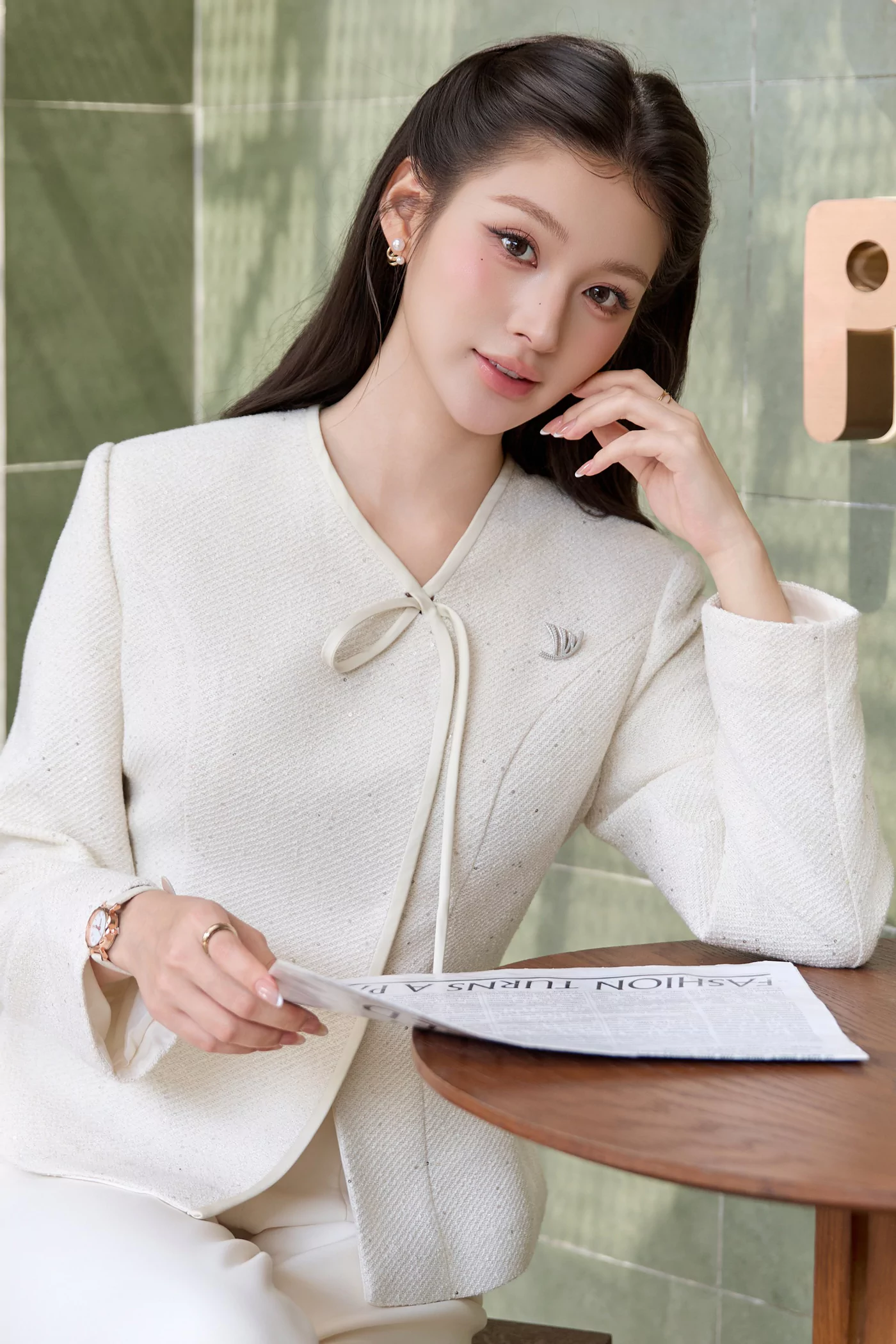 Áo vest Everlight Tweed