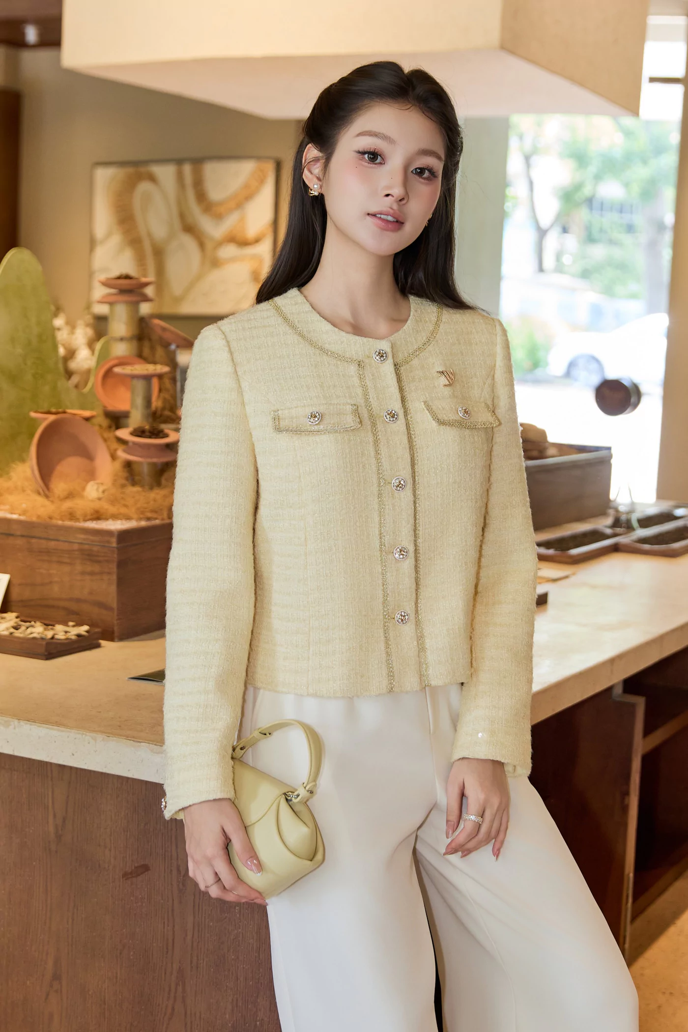 Áo khoác Elysian Tweed